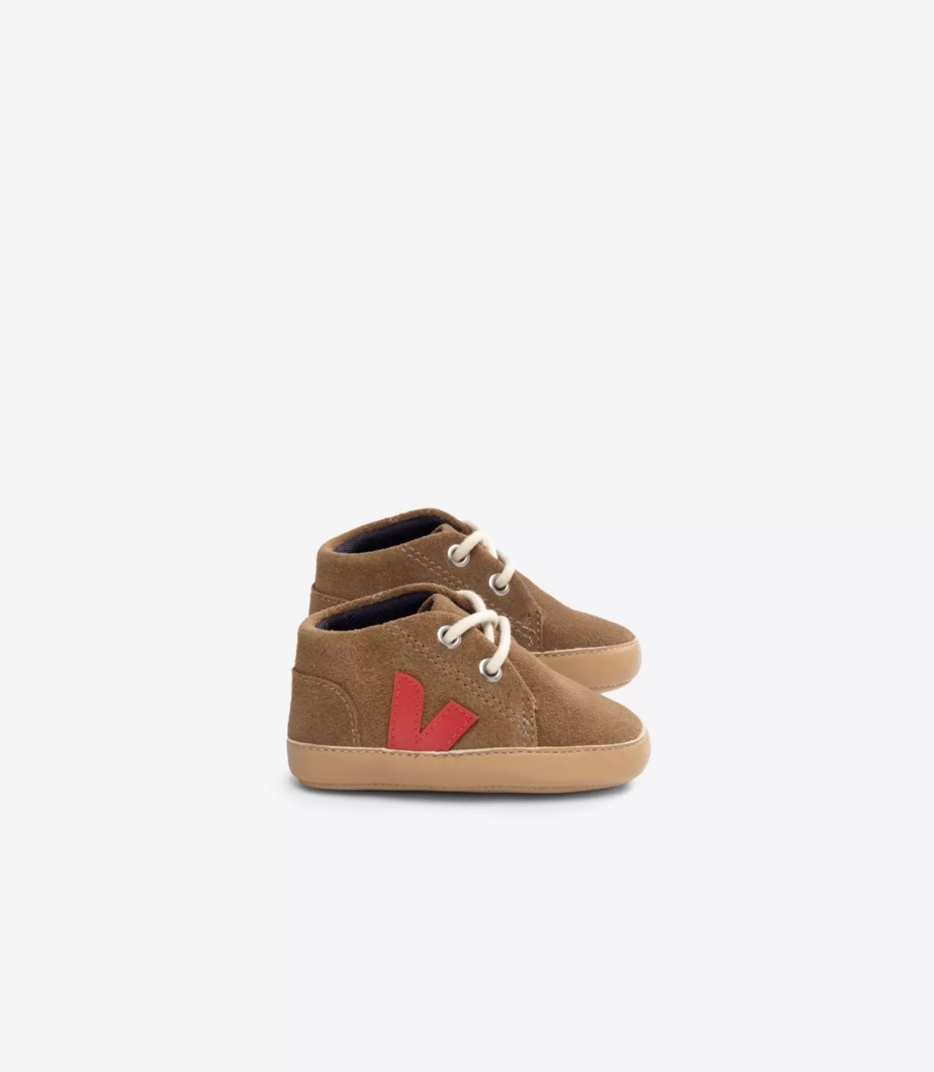 Fashion VEJA Baby Suede Brown Pekin