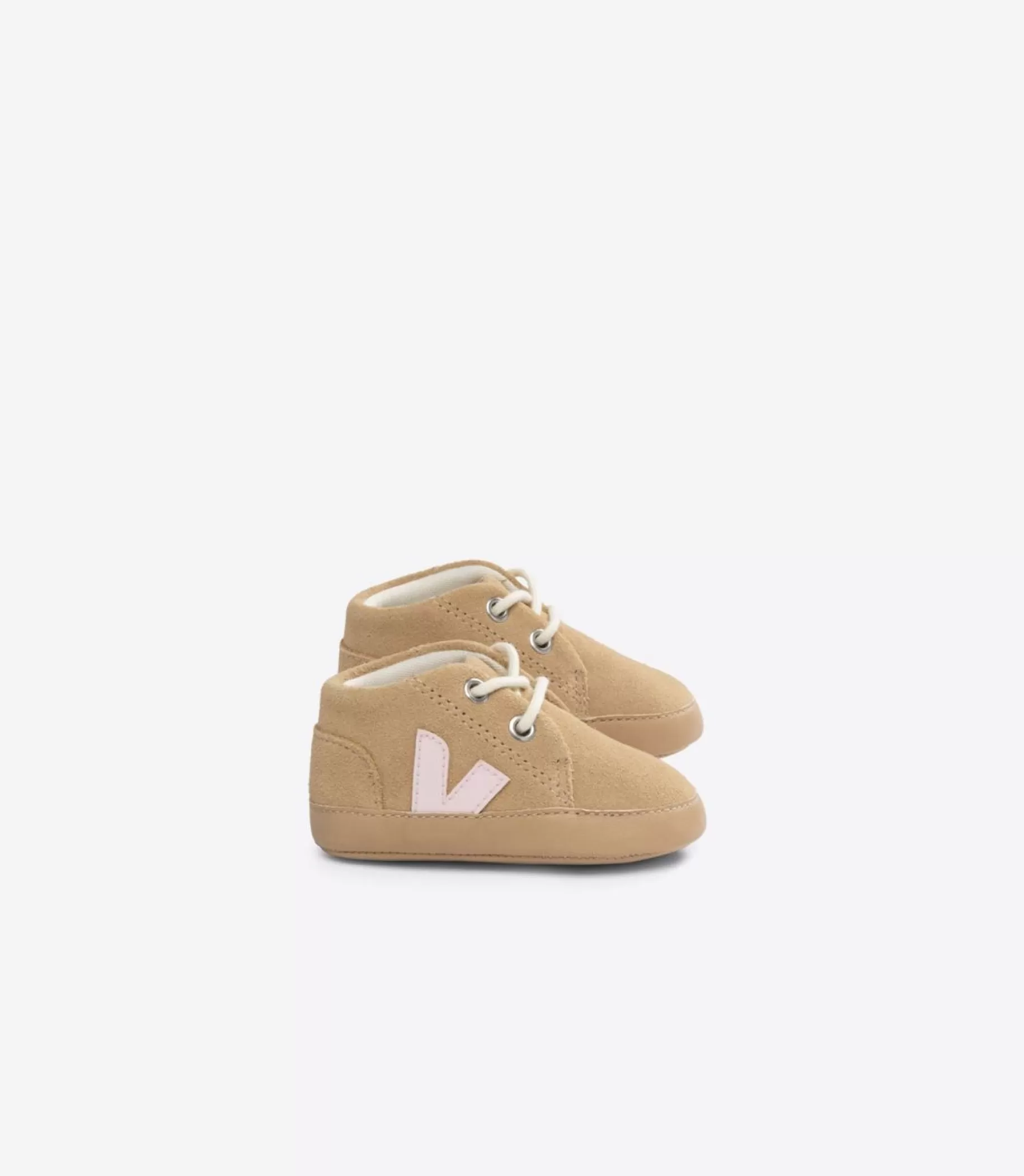 Discount VEJA Baby Suede Desert Petale