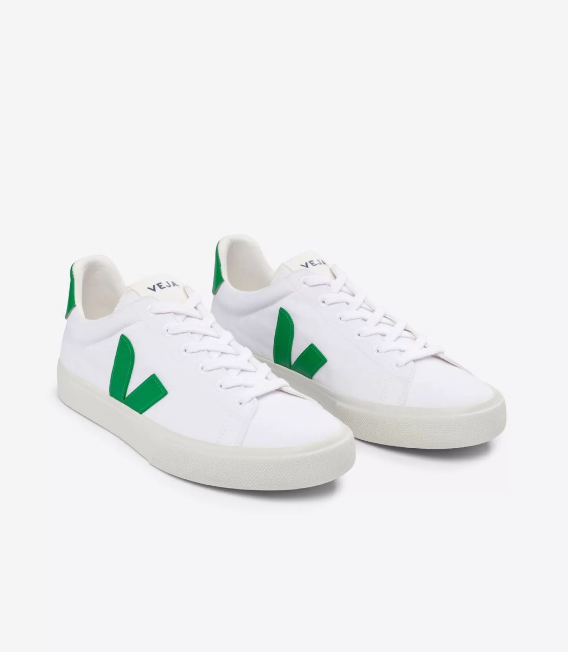 Best VEJA Campo Canvas White Emeraude
