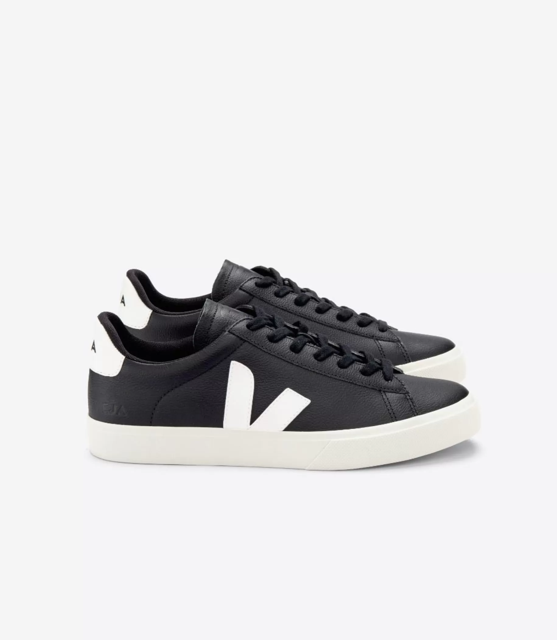 Best VEJA Campo Chromefree Leather Black White