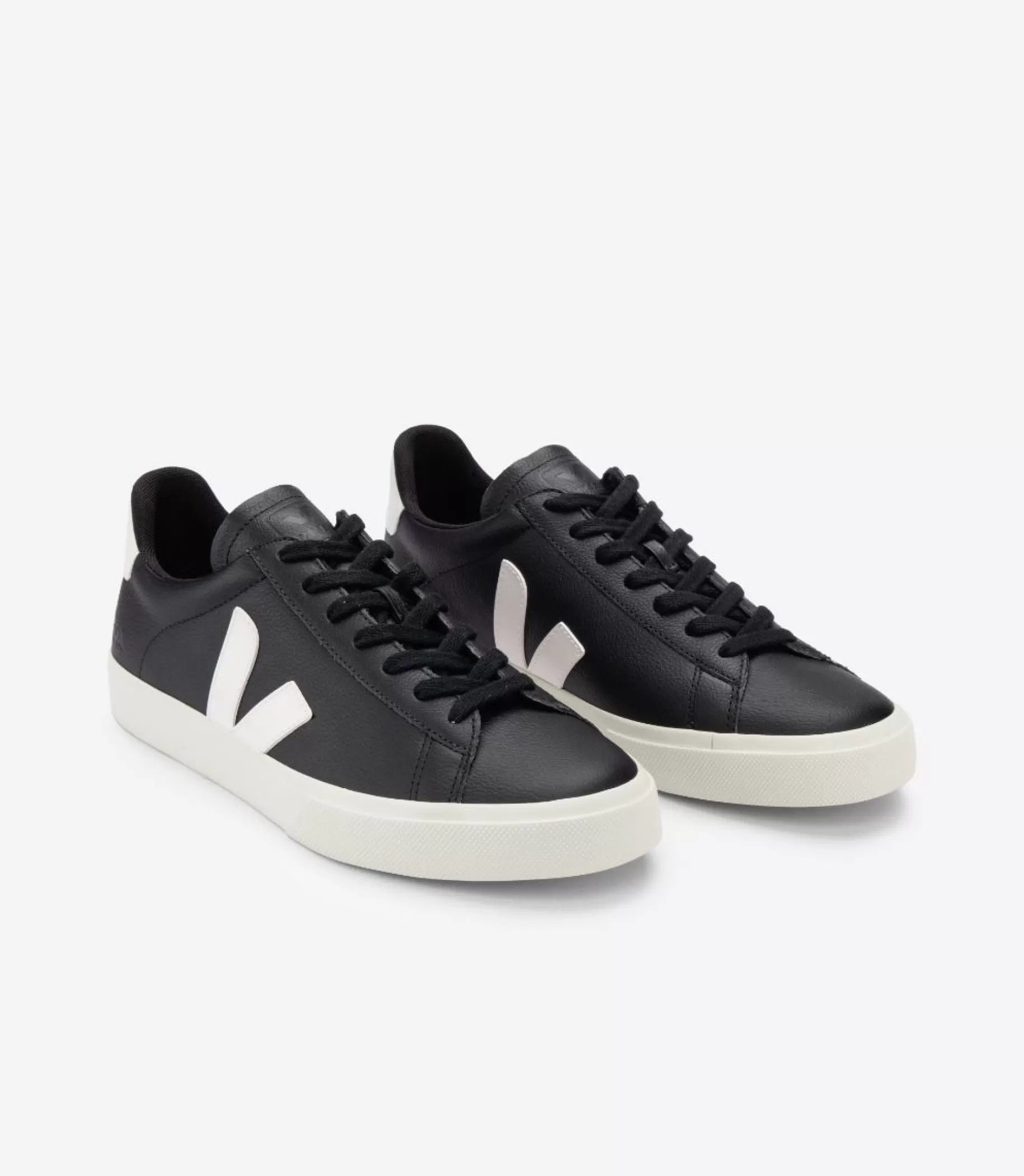 Best VEJA Campo Chromefree Leather Black White