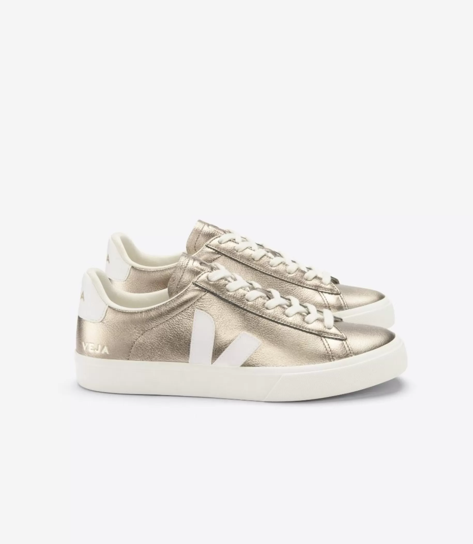 Best VEJA Campo Chromefree Leather Bronze White