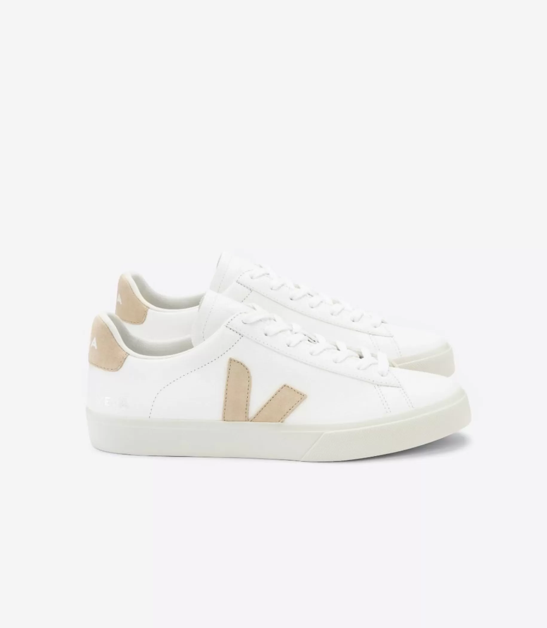 Cheap VEJA Campo Chromefree Leather White Almond