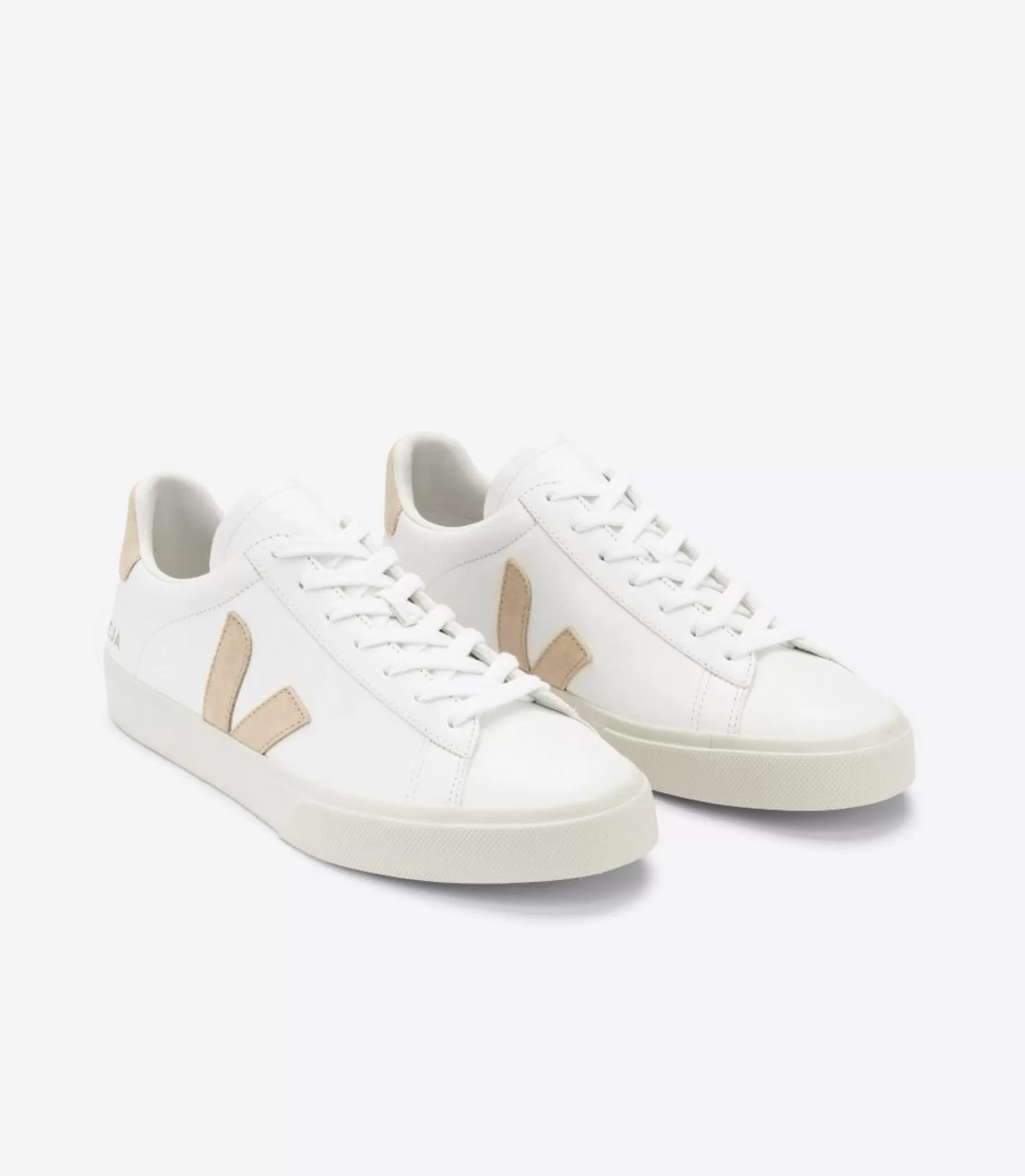Cheap VEJA Campo Chromefree Leather White Almond