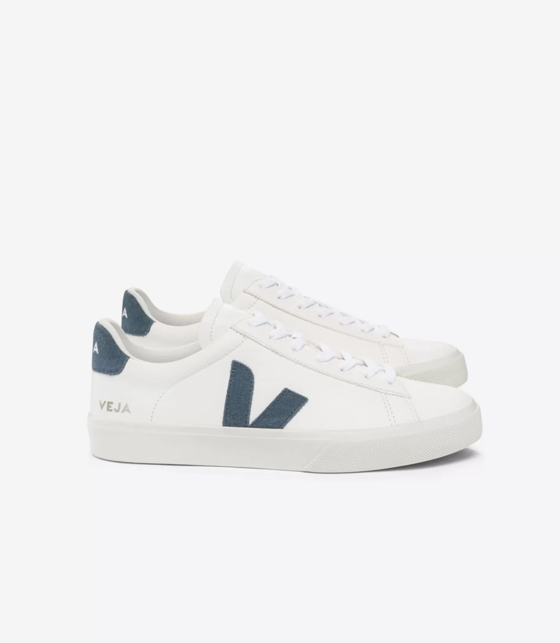 Clearance VEJA Campo Chromefree Leather White California
