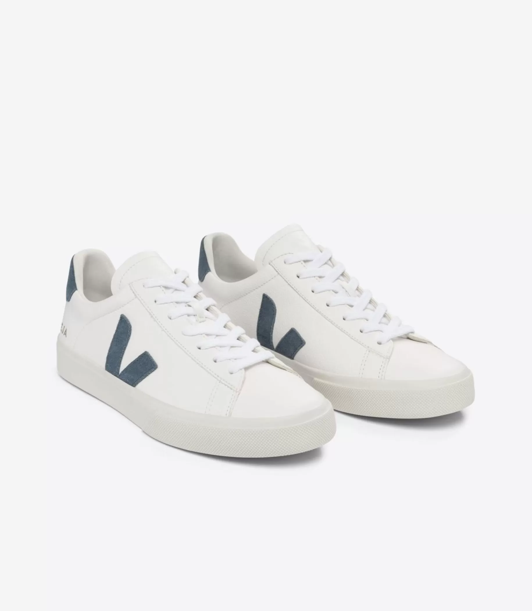 Clearance VEJA Campo Chromefree Leather White California