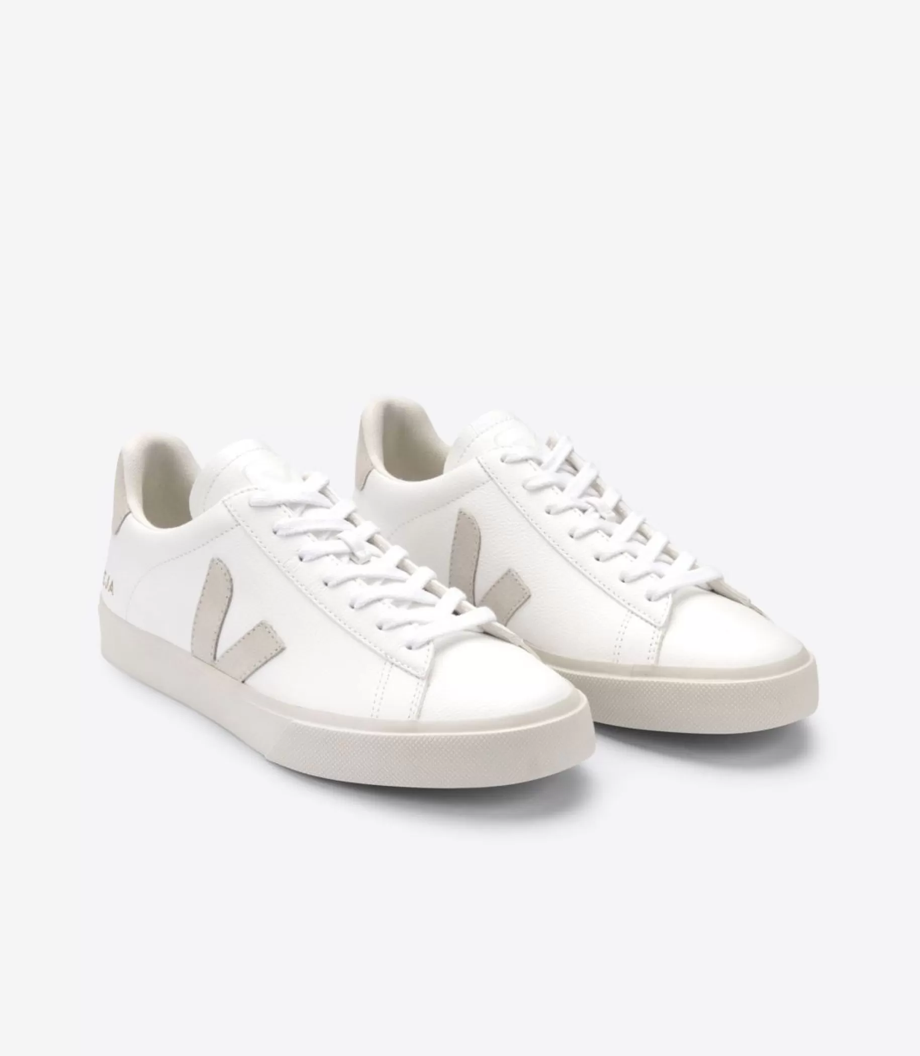 Discount VEJA Campo Chromefree Leather White Natural