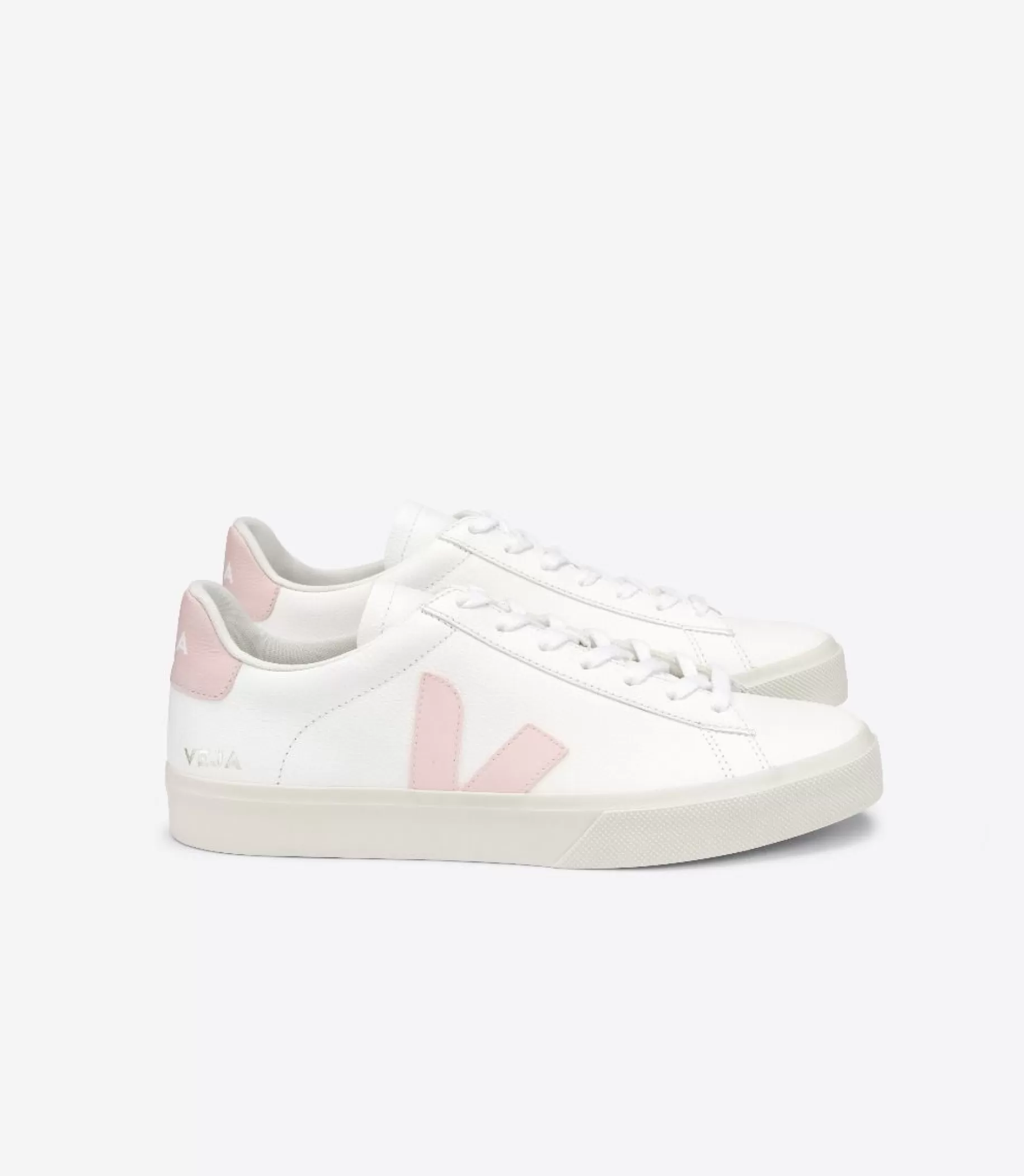 Store VEJA Campo Chromefree Leather White Petale