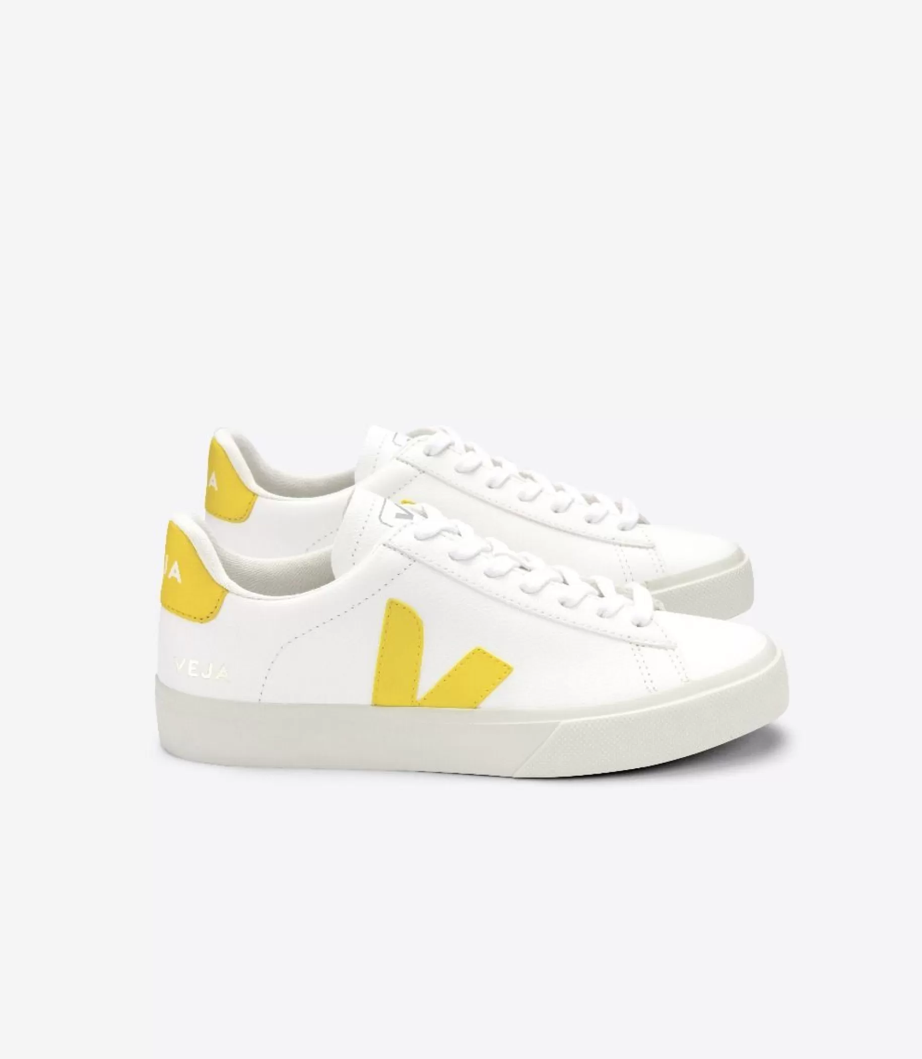 Shop VEJA Campo Chromefree Leather White Tonic
