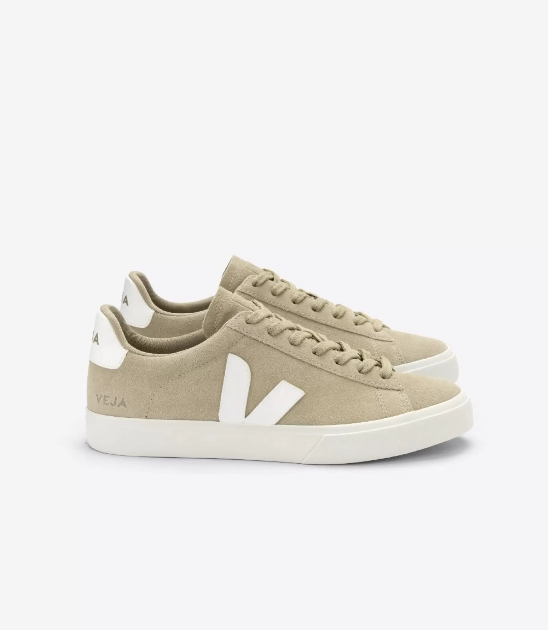 Best Sale VEJA Campo Suede Dune White