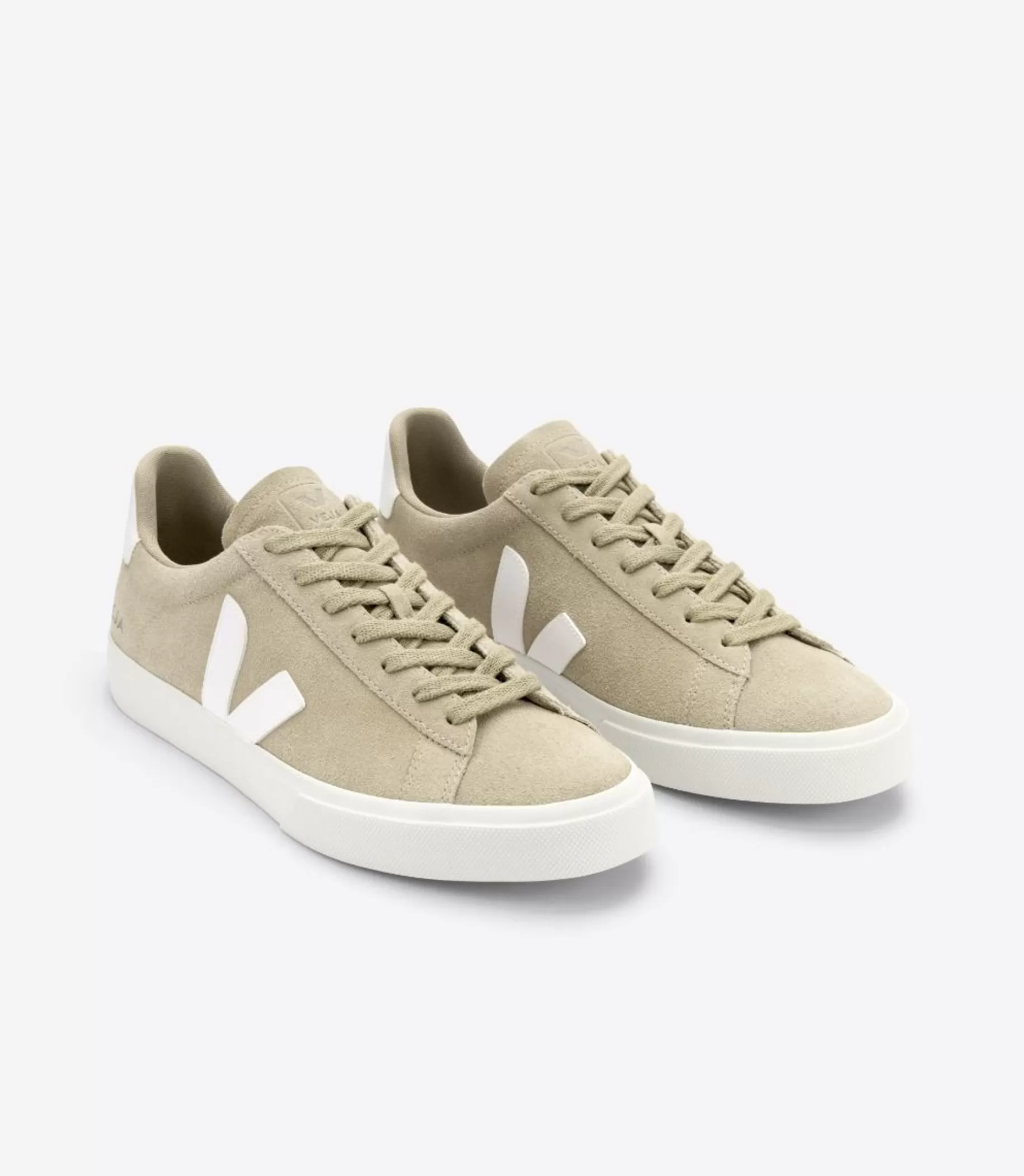 Best Sale VEJA Campo Suede Dune White