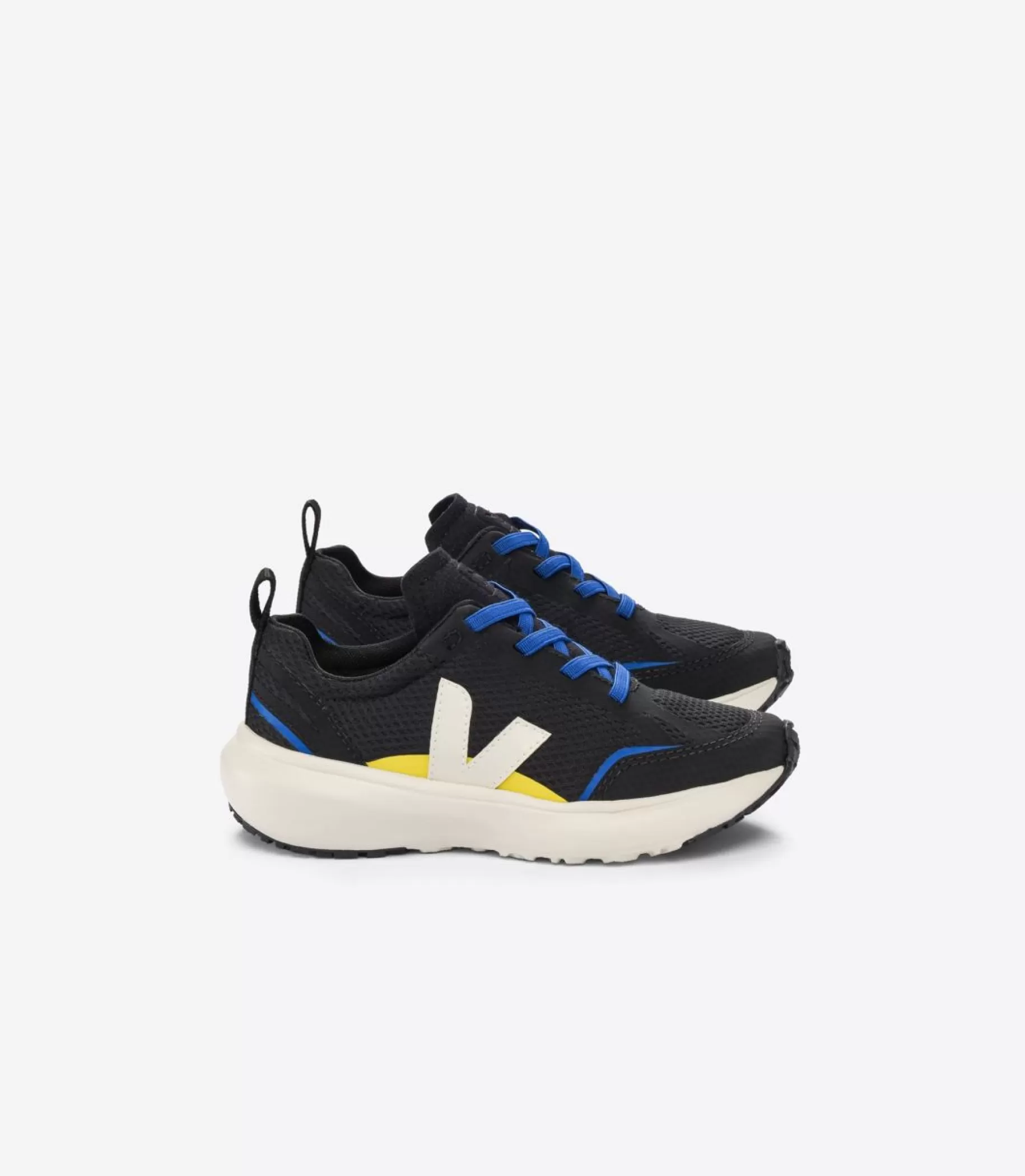 Online VEJA Canary Elastic Laces Alveomesh Black Pierre