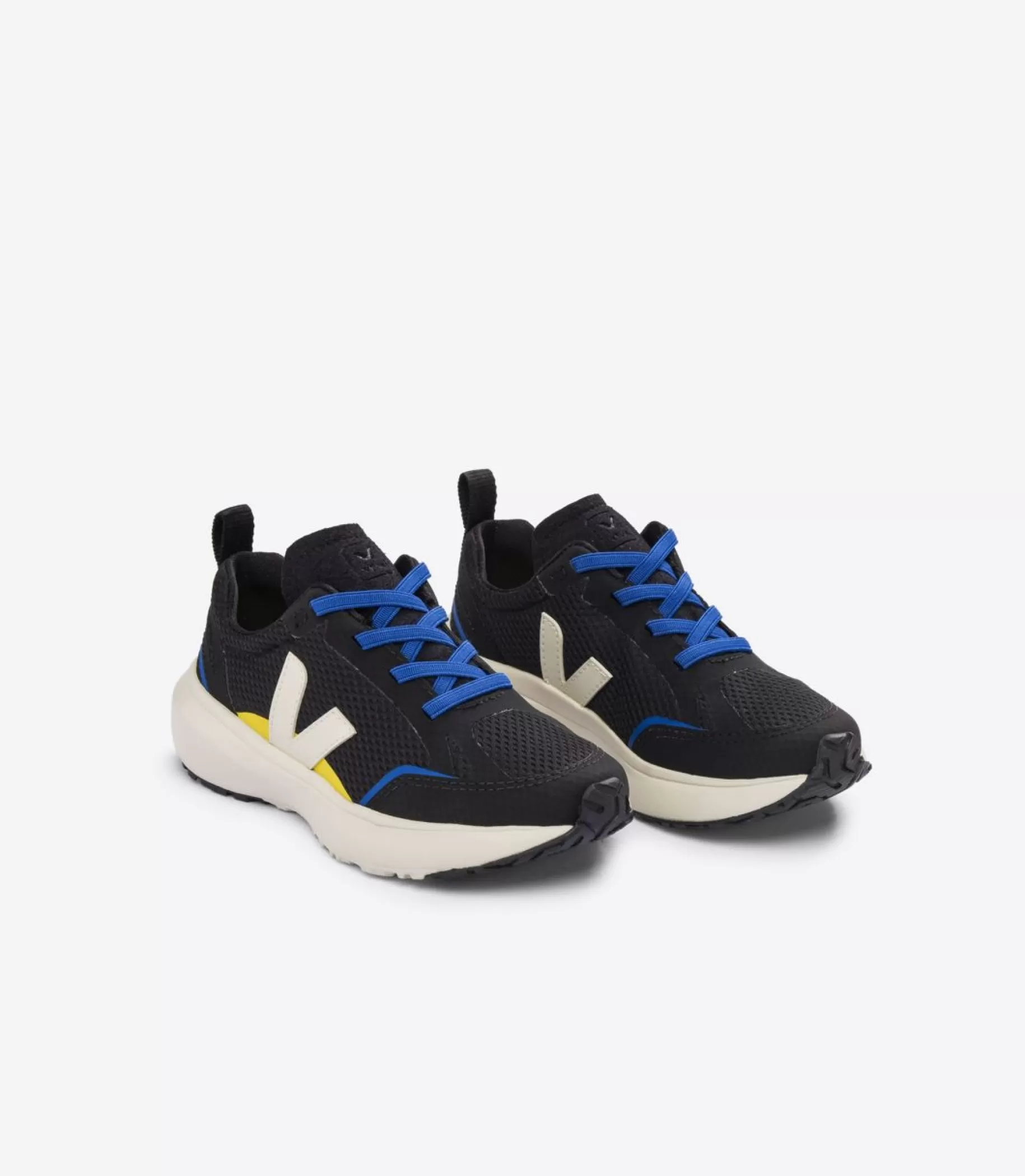 Online VEJA Canary Elastic Laces Alveomesh Black Pierre