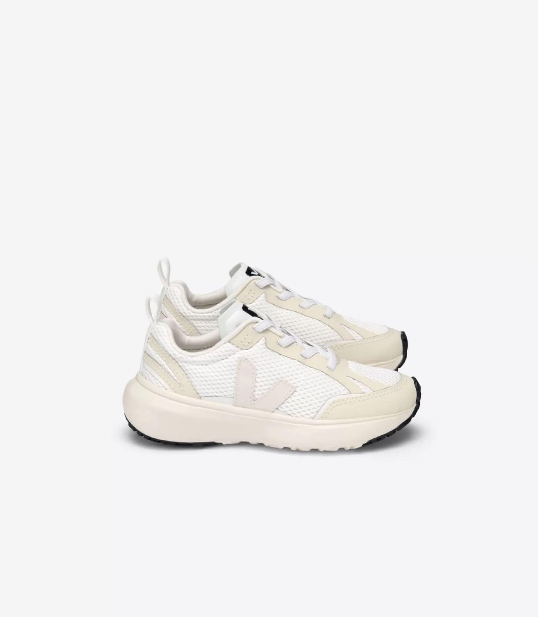 Hot VEJA Canary Elastic Laces Alveomesh White Pierre
