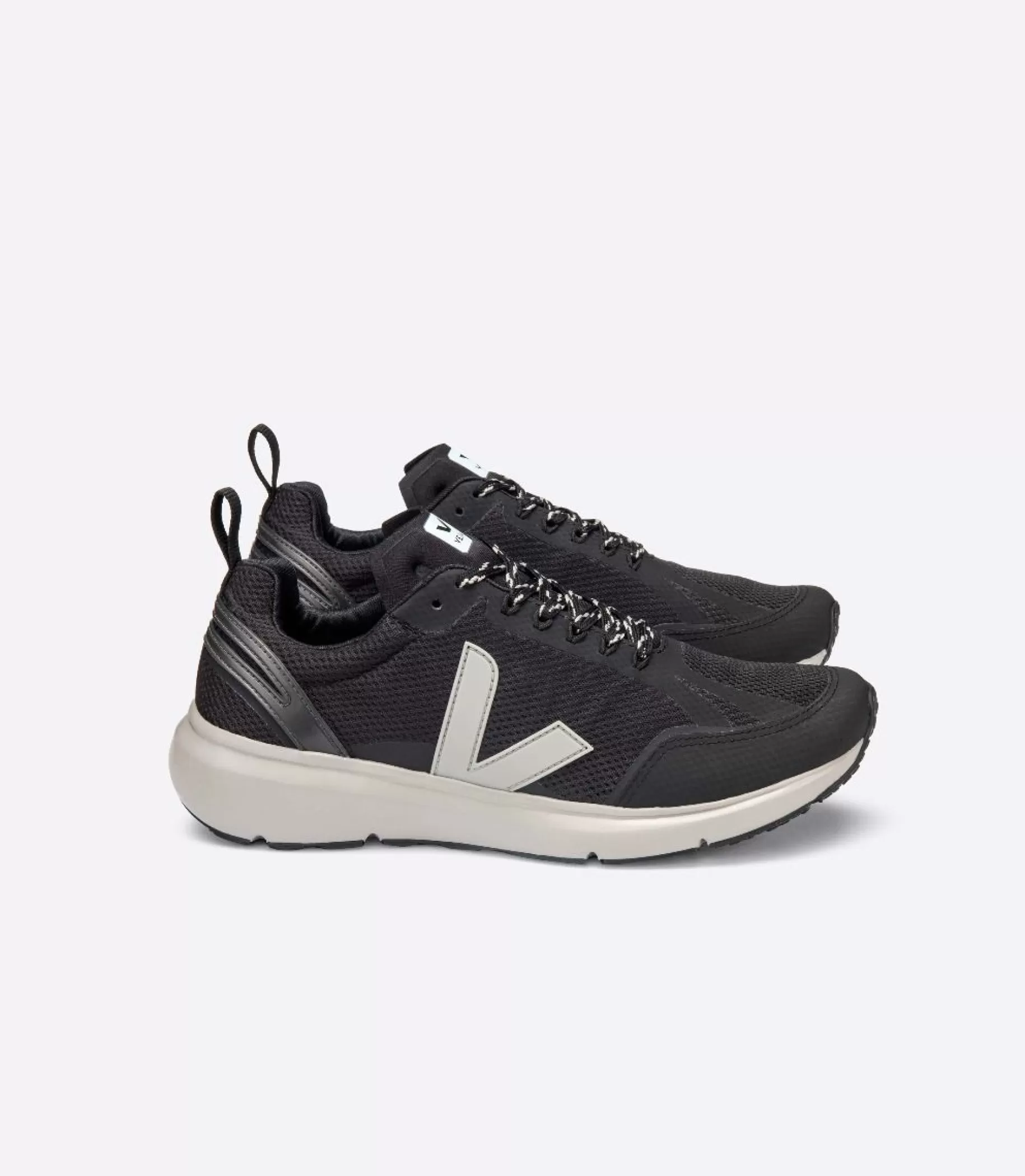 Discount VEJA Condor 2 Alveomesh Black Oxford Grey Sole