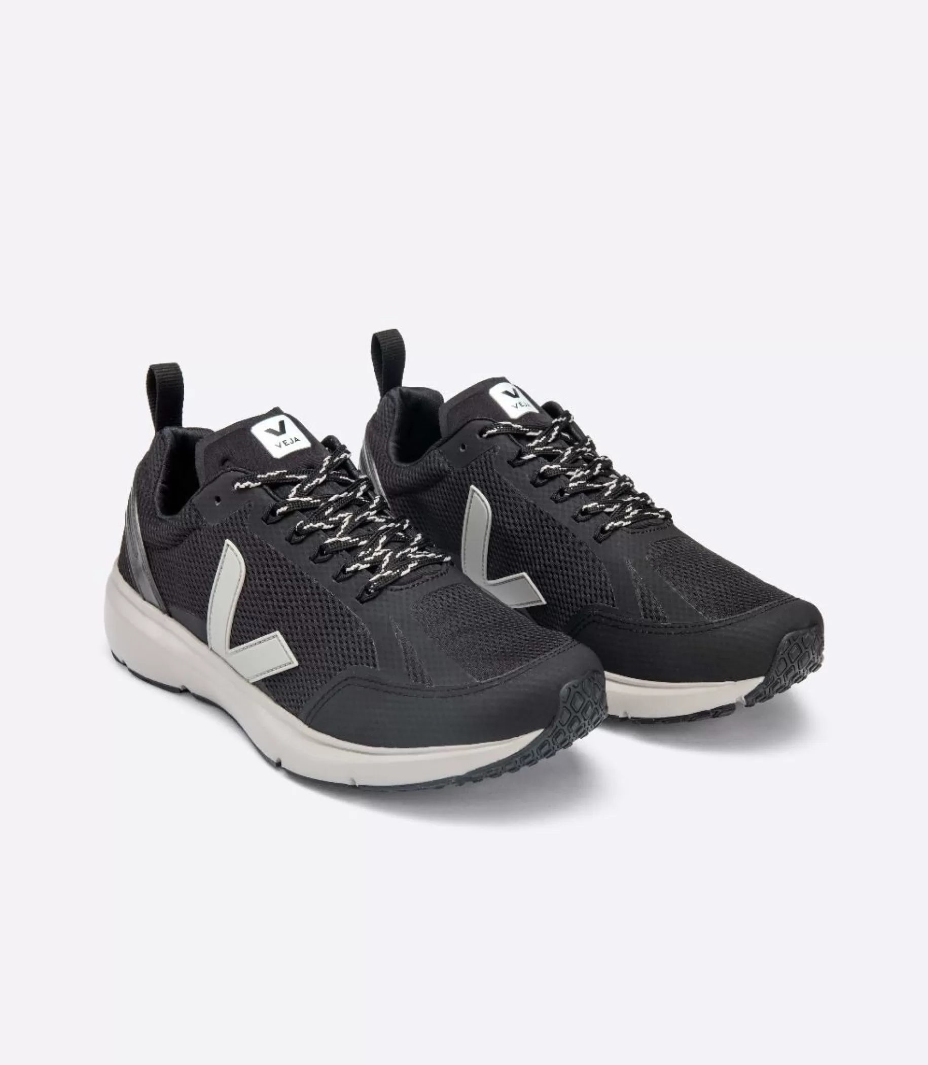 Discount VEJA Condor 2 Alveomesh Black Oxford Grey Sole