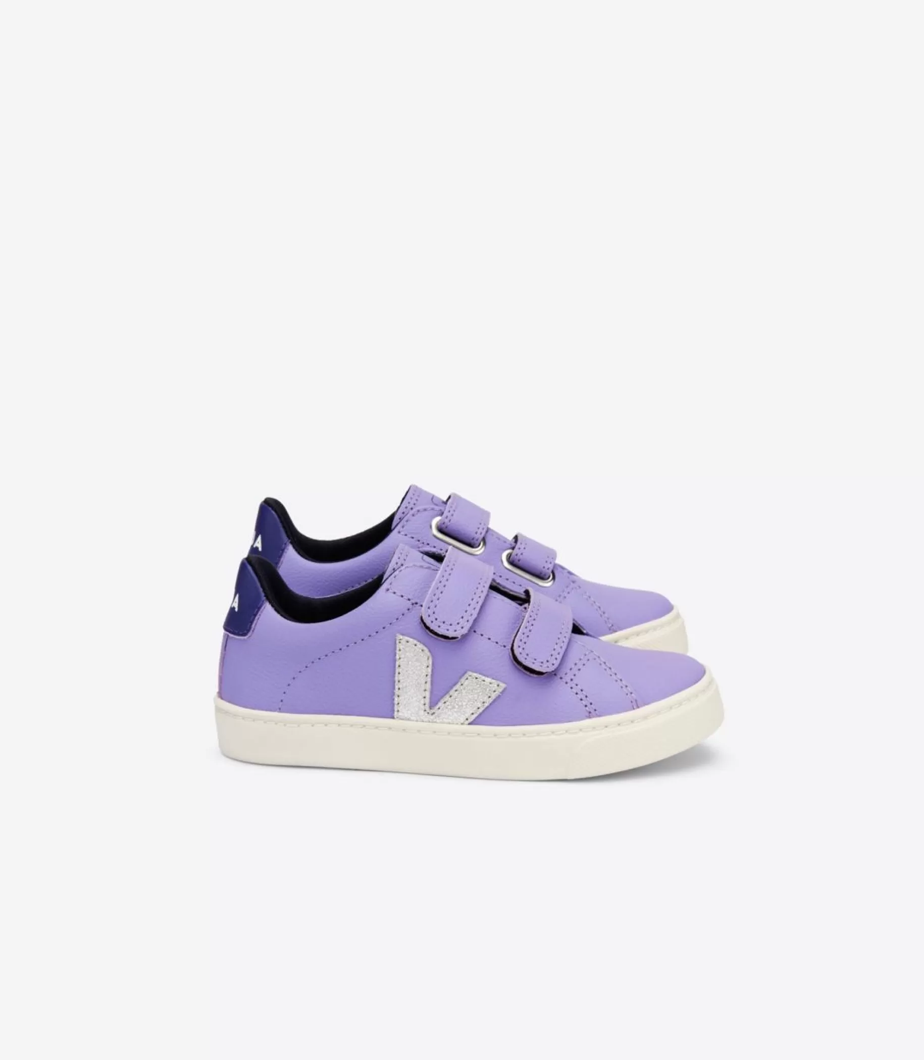 New VEJA Esplar Chromefree Leather Lavande Silver Purple