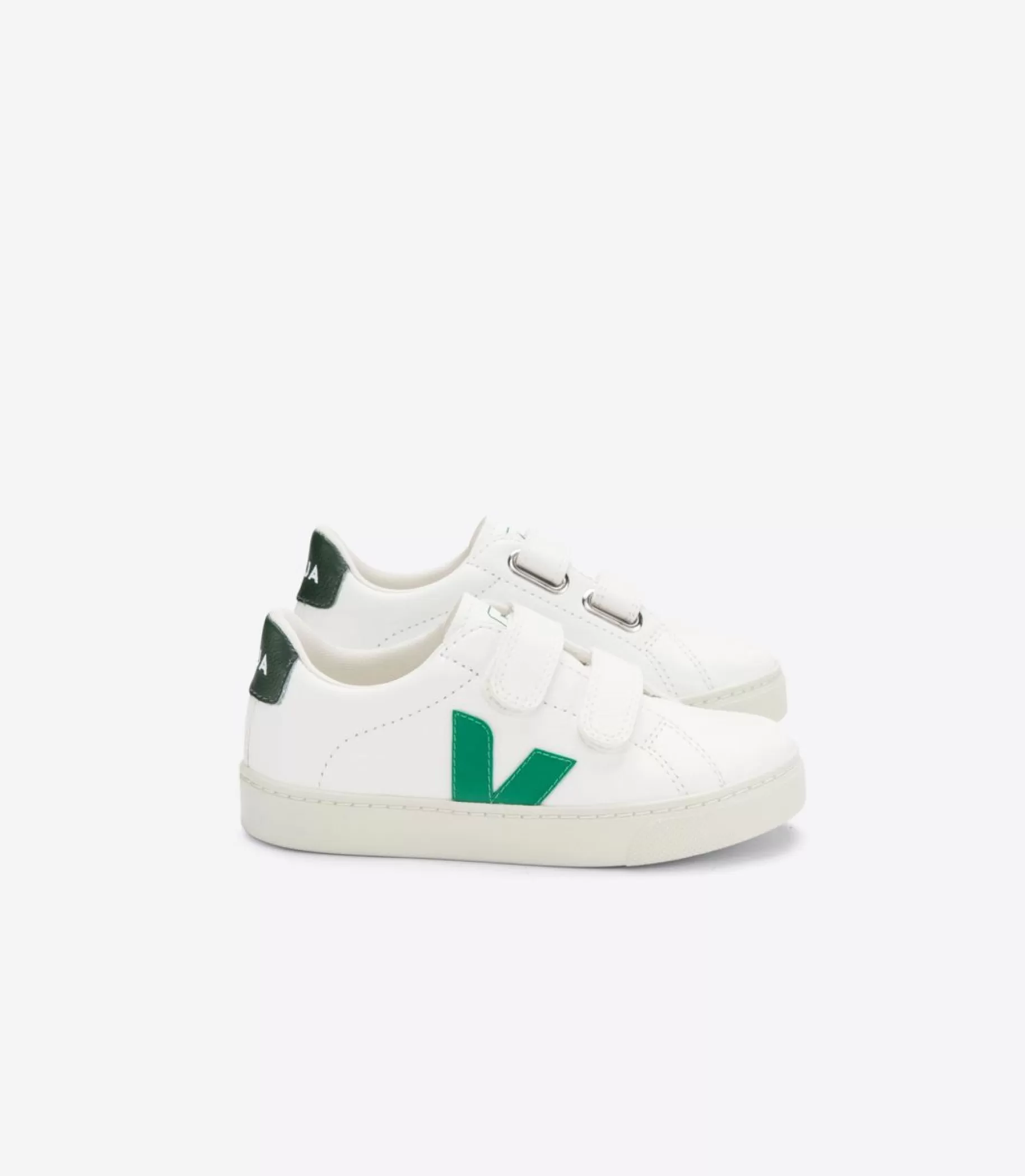 Cheap VEJA Esplar Chromefree Leather White Emeraude Cyprus