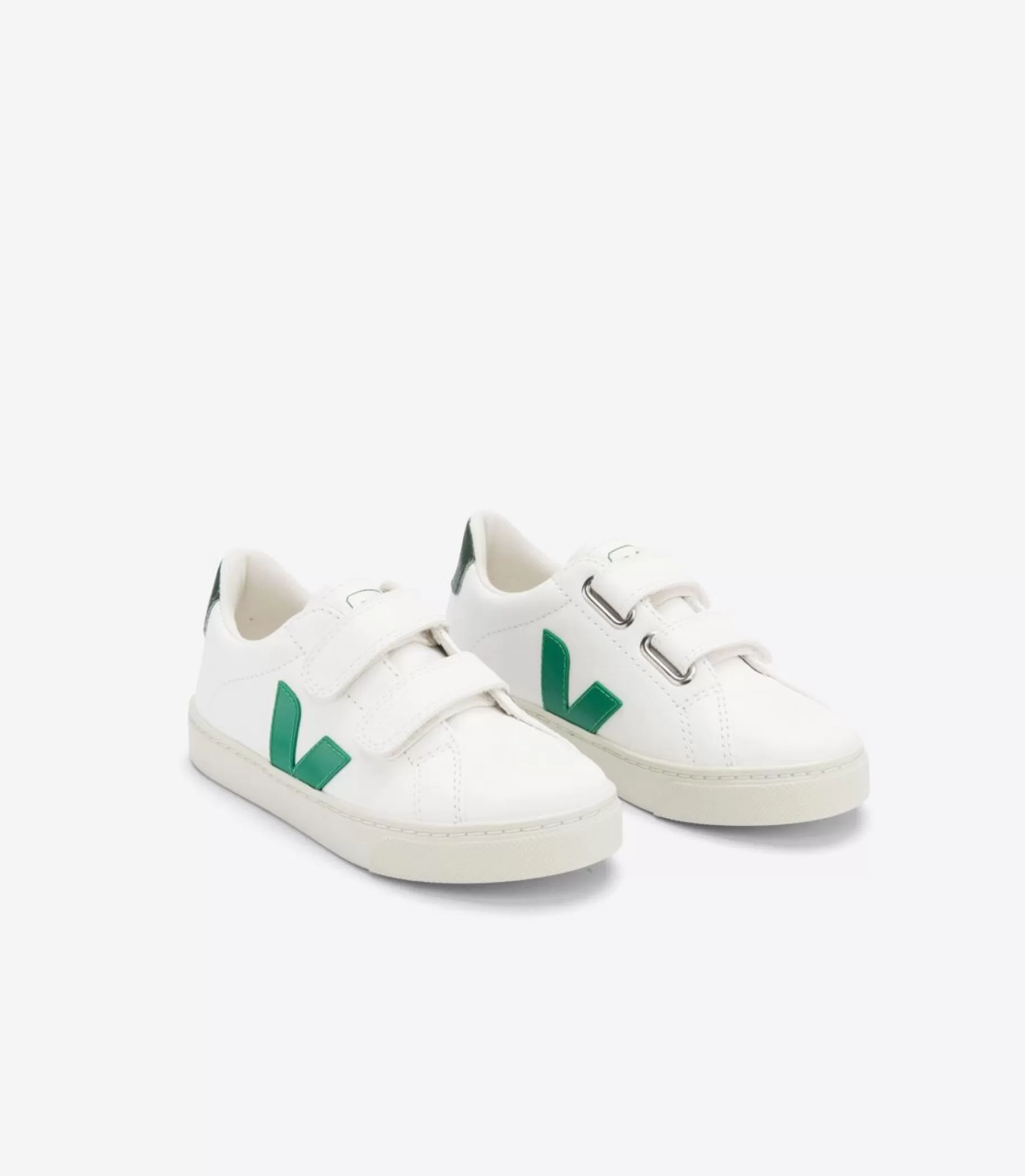 Cheap VEJA Esplar Chromefree Leather White Emeraude Cyprus