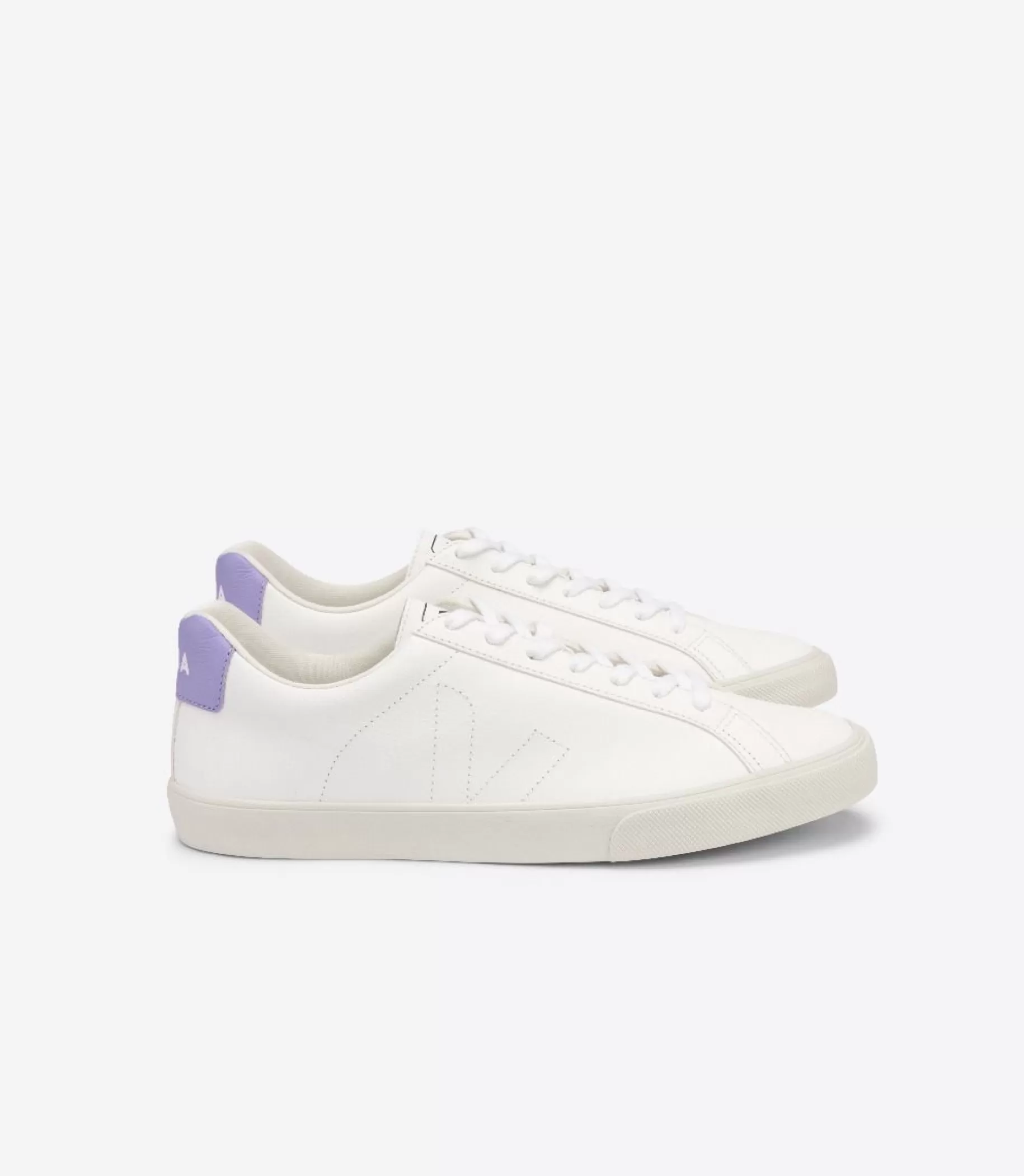 Discount VEJA Esplar Chromefree Leather White Lavande