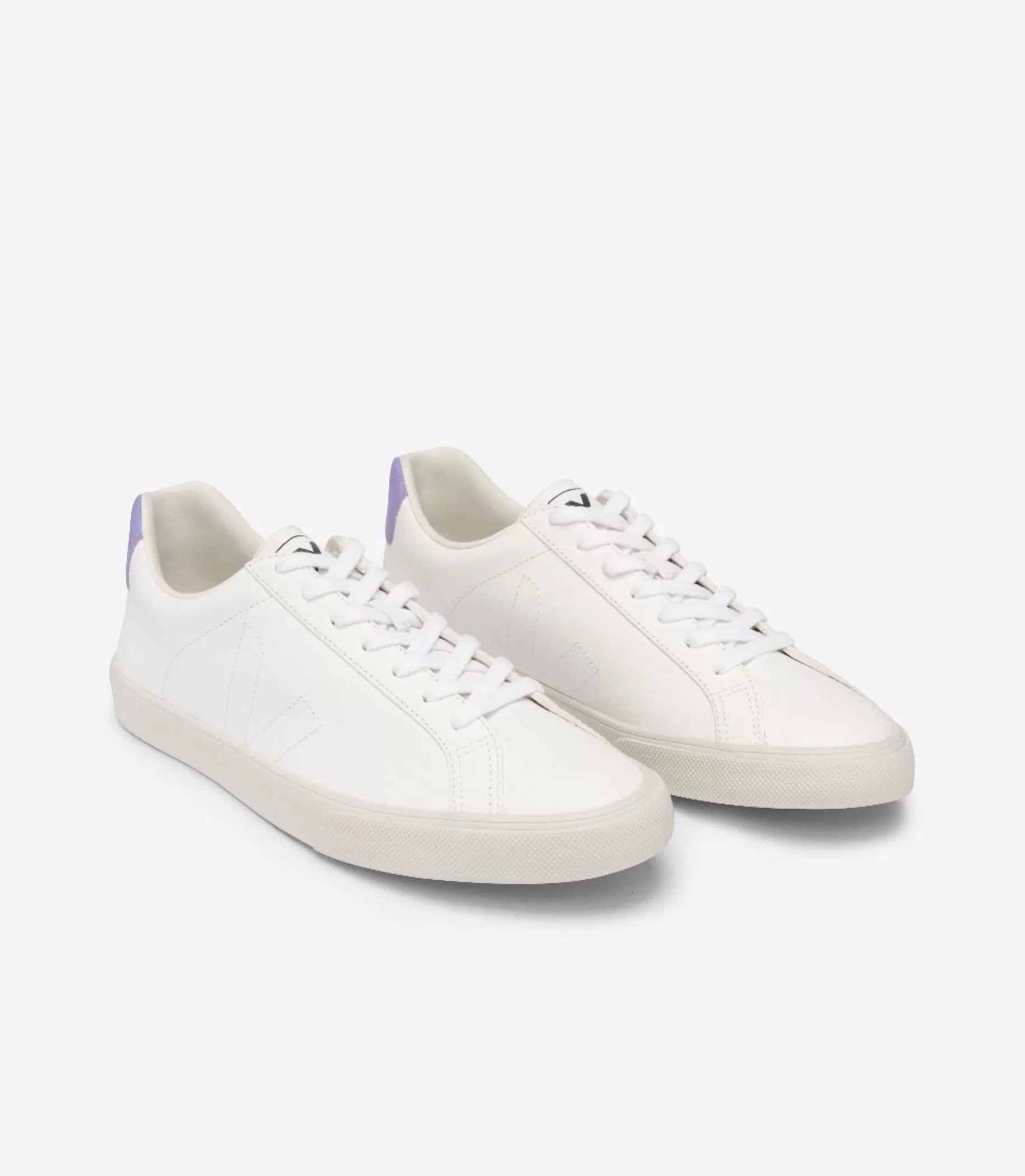 Discount VEJA Esplar Chromefree Leather White Lavande