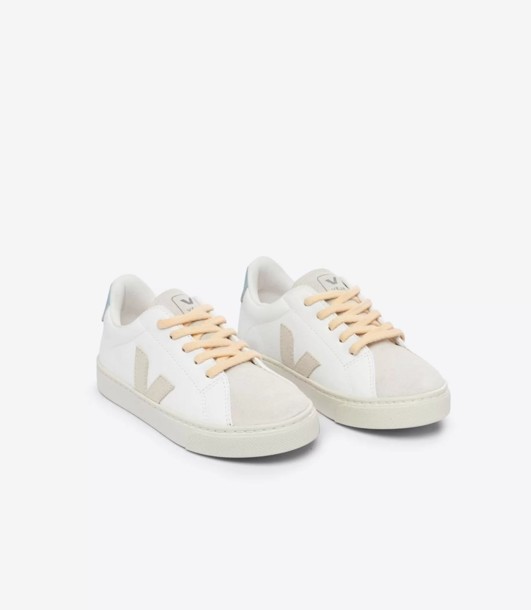 Best Sale VEJA Esplar Laces Chromefree Leather White Sable Steel