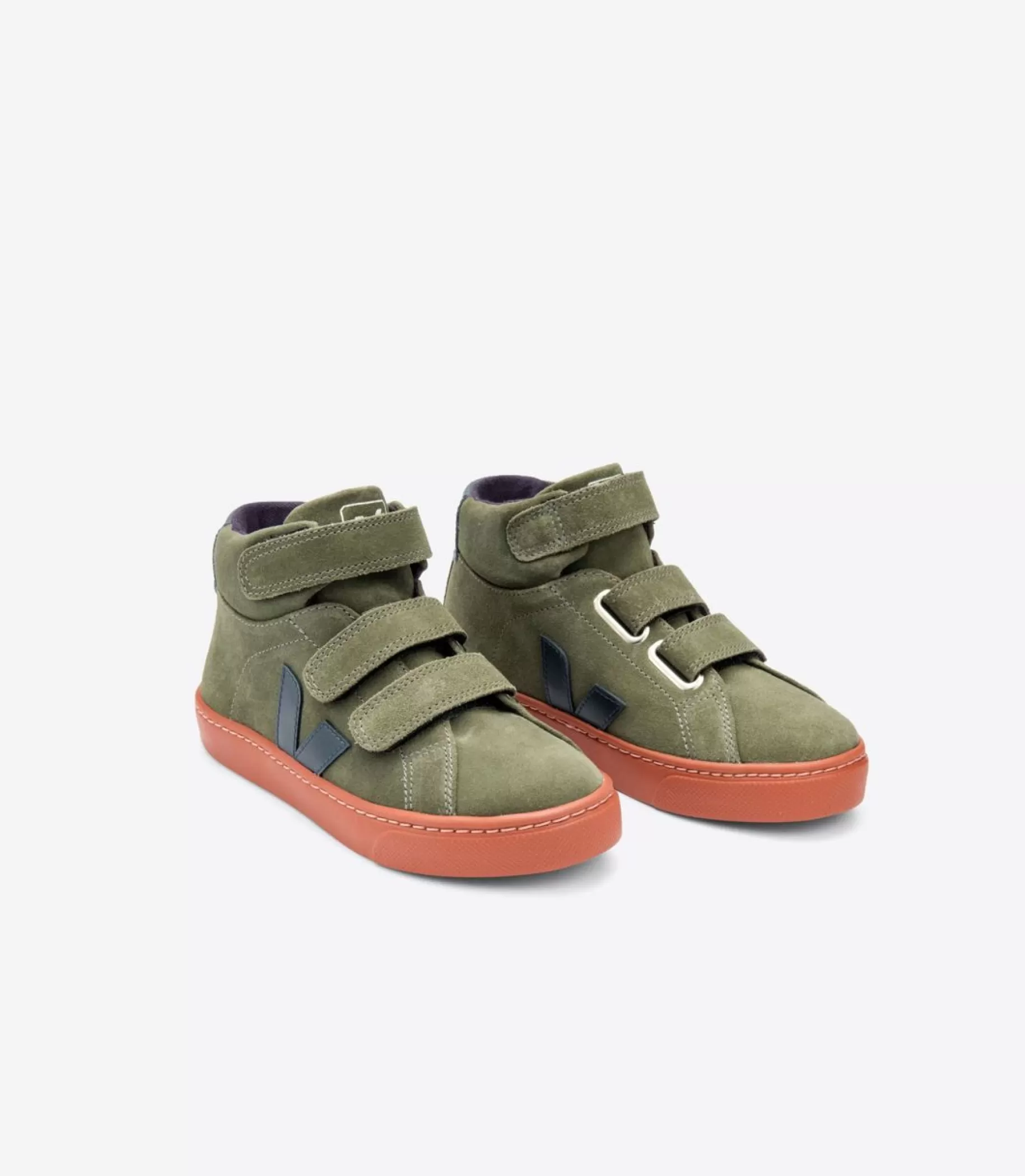 Best Sale VEJA Esplar Mid Suede Mud Nautico Rust Sole