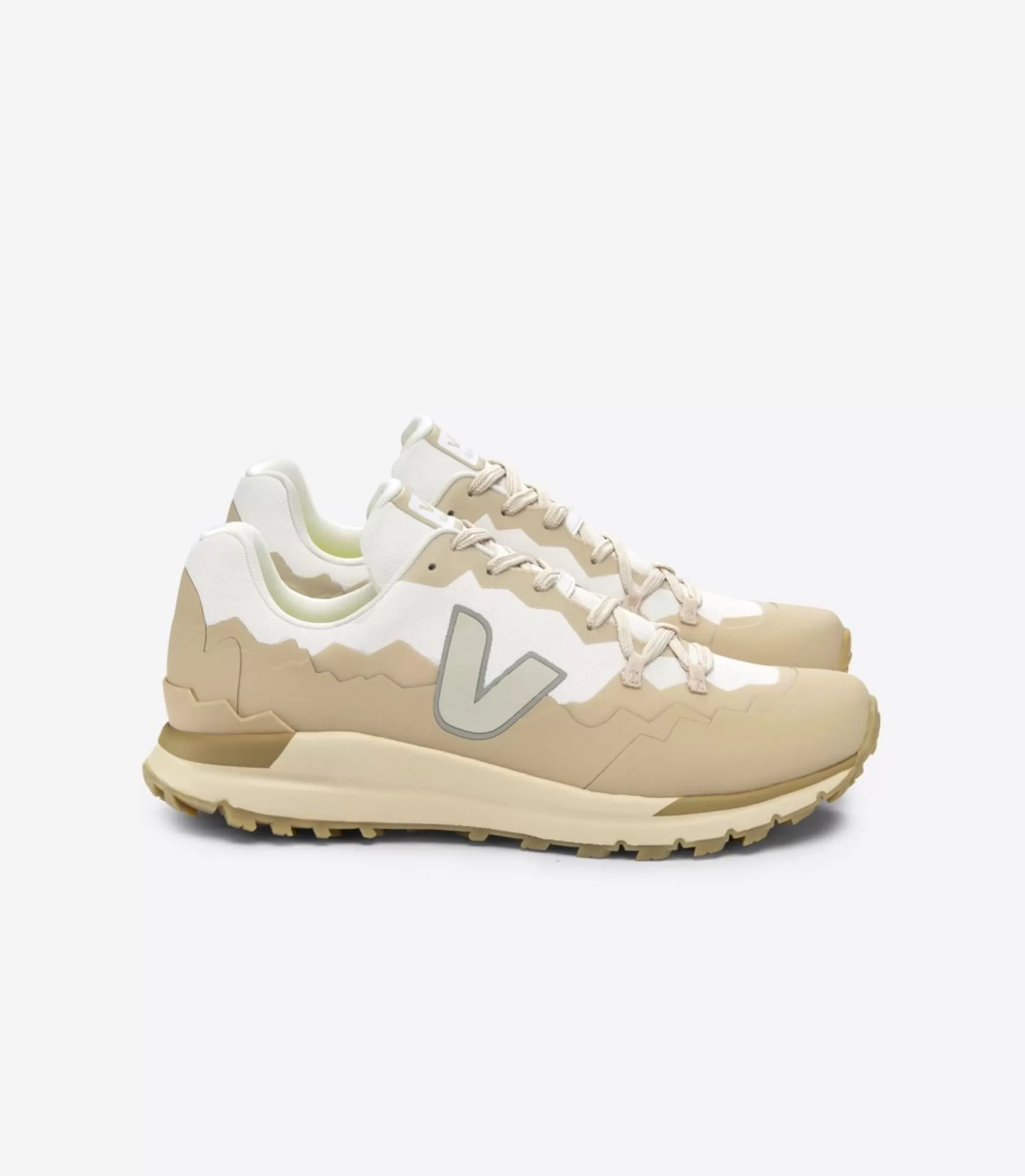 New VEJA Fitz Roy Trek Shell Gravel Pierre Almond