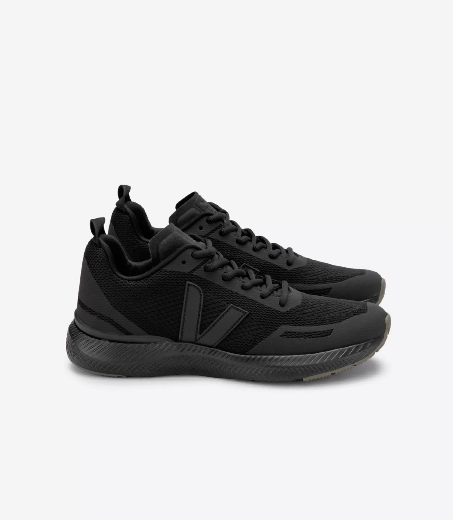 New VEJA Impala Engineered-Mesh Full Black Kaki
