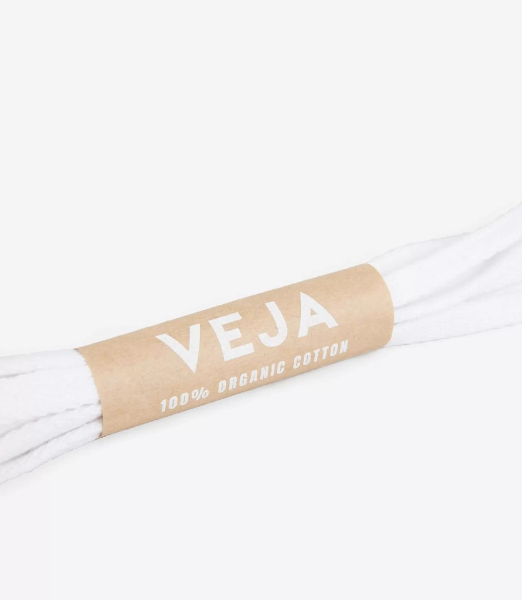 Clearance VEJA Laces Organic Cotton White