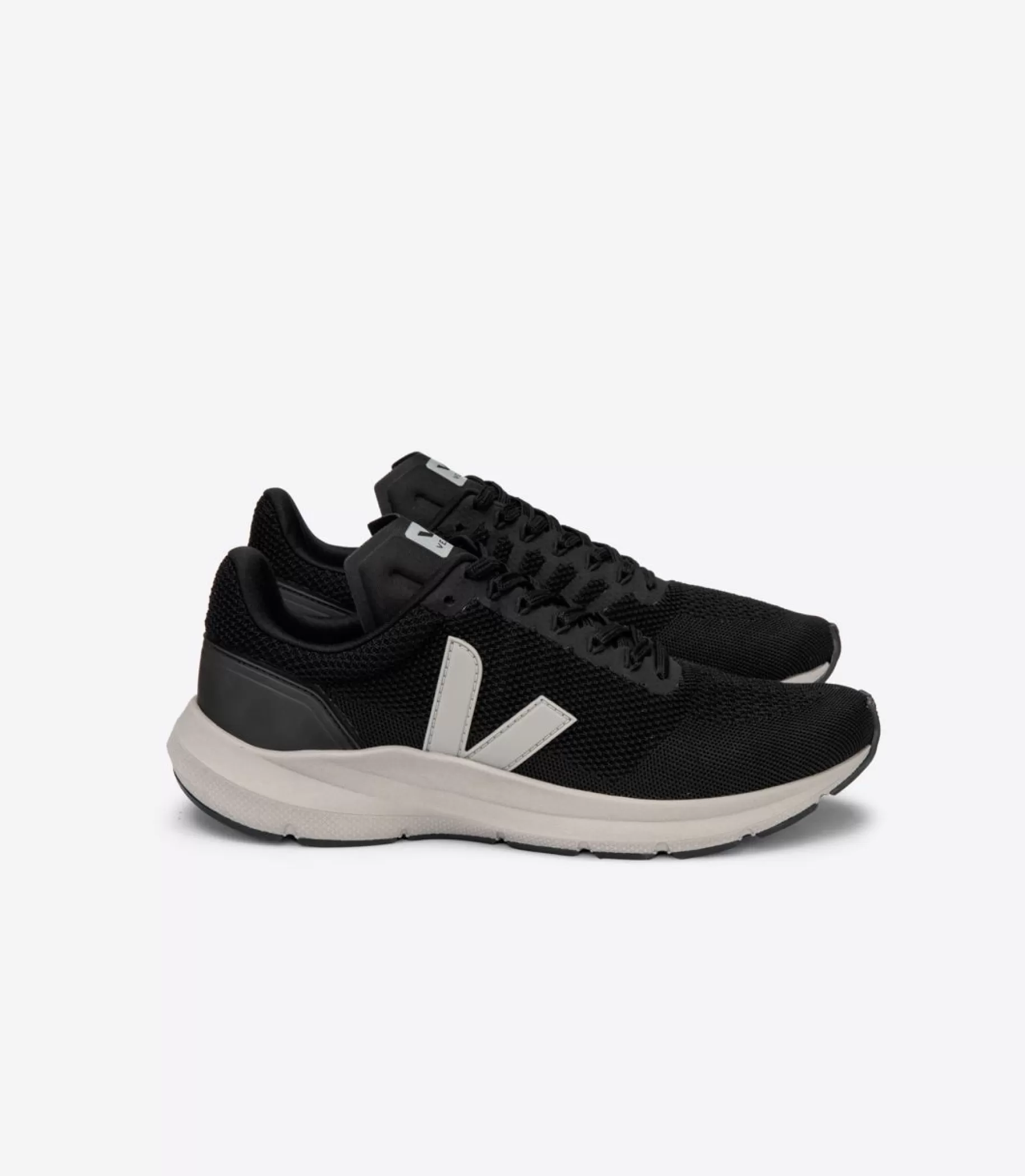 Outlet VEJA Marlin V-Knit Black Oxford Grey