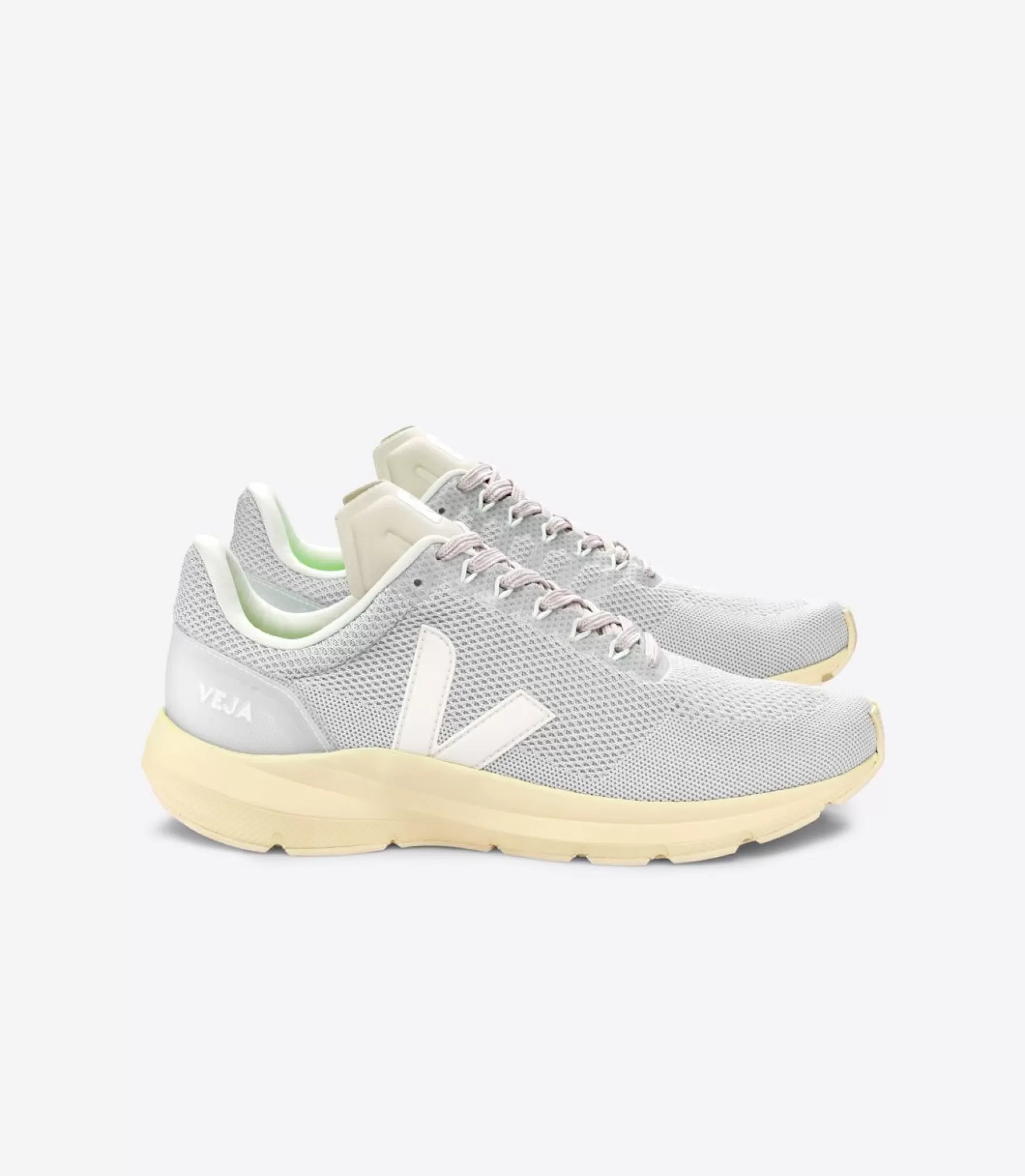 Shop VEJA Marlin V-Knit Polar Cream Butter