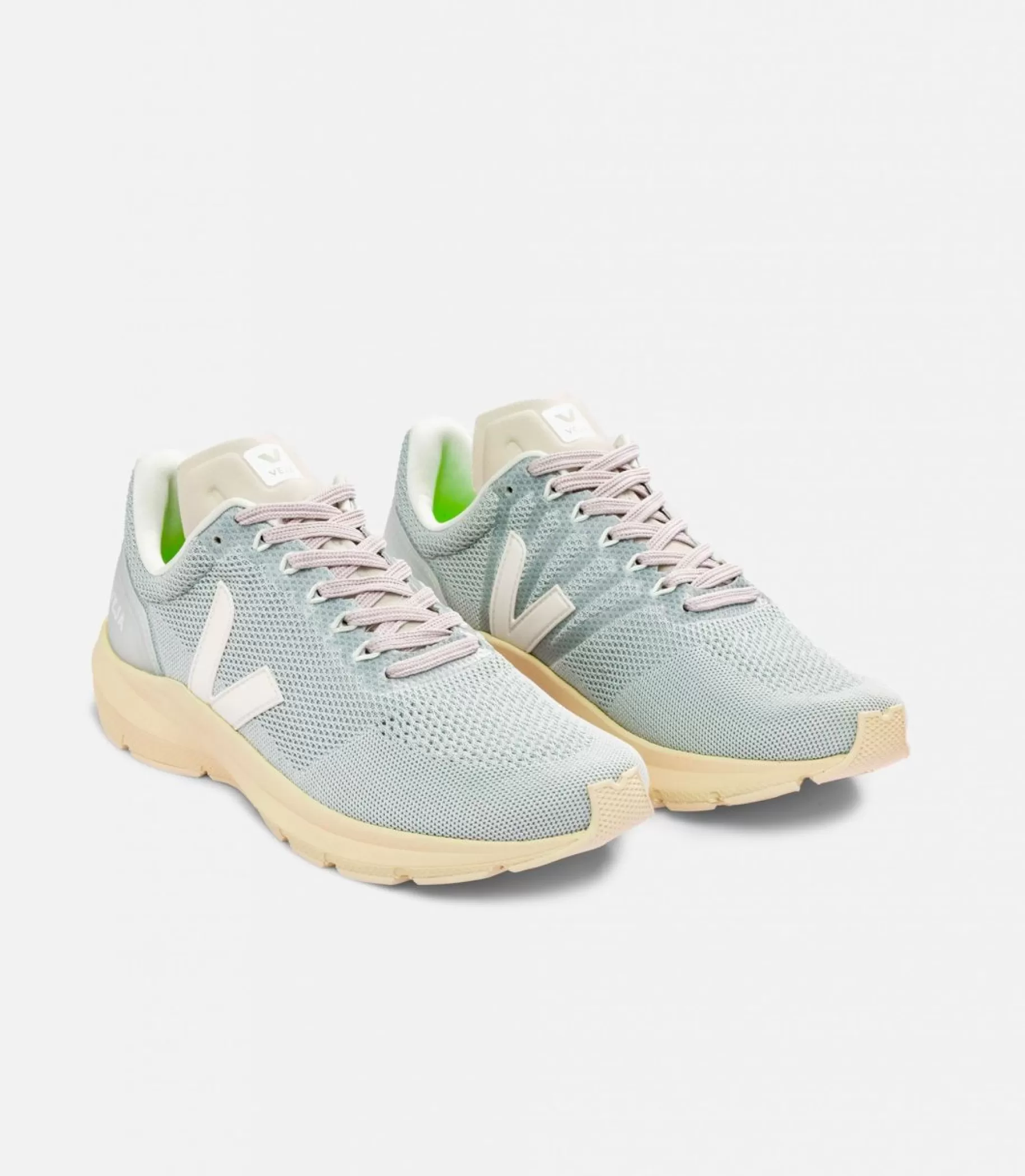 Shop VEJA Marlin V-Knit Polar Cream Butter