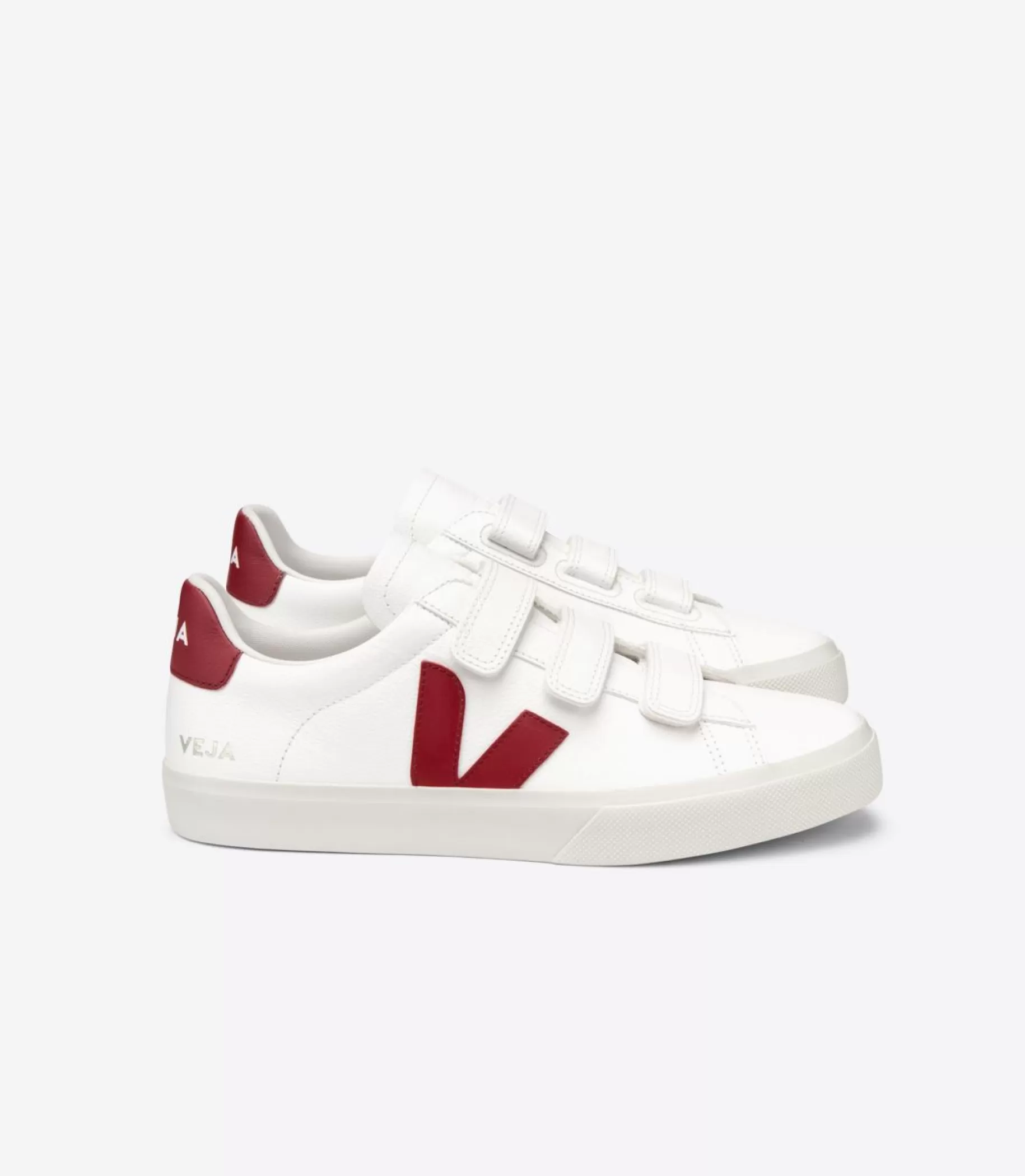 Best VEJA Recife Chromefree Leather White Marsala