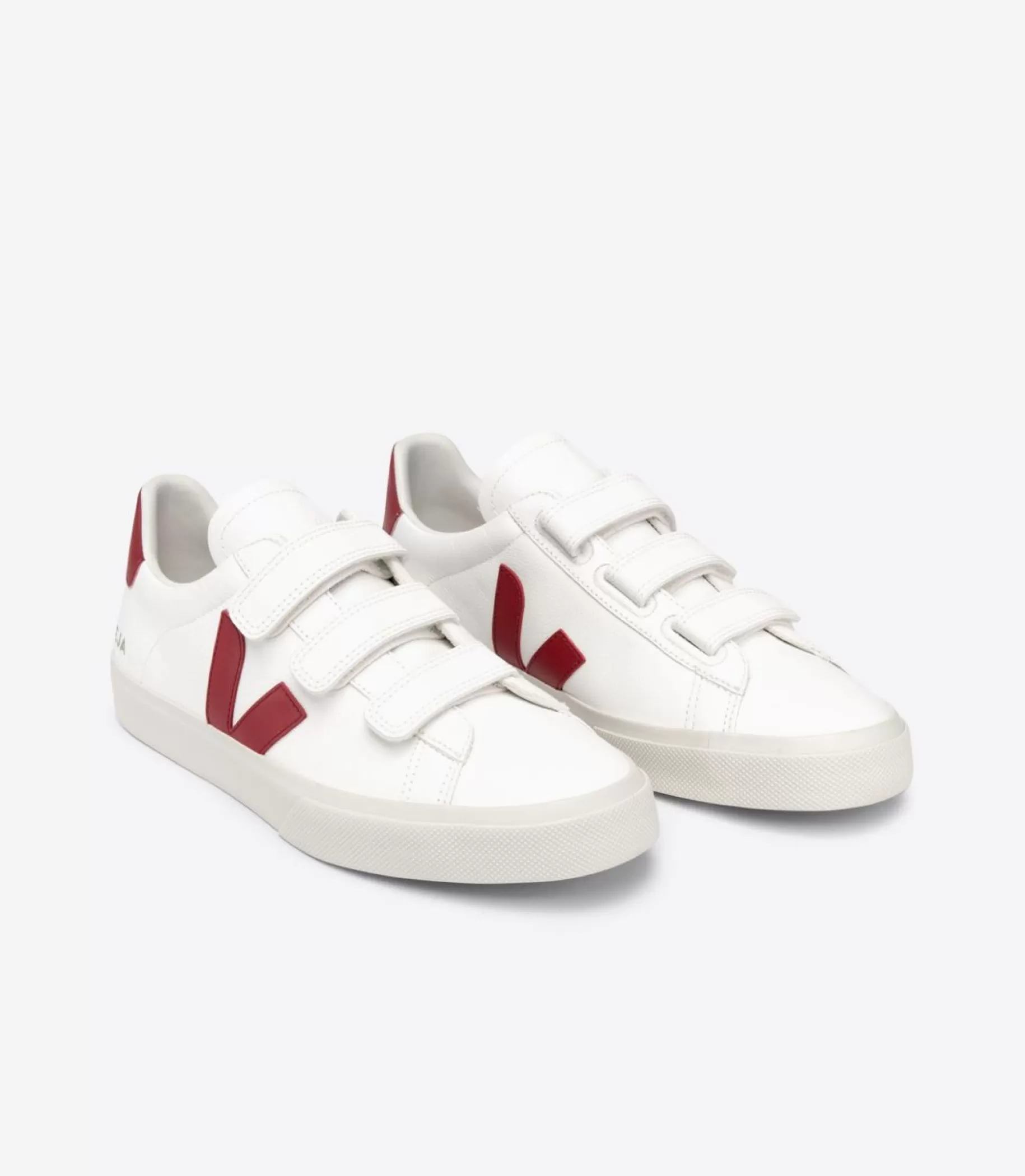 Best VEJA Recife Chromefree Leather White Marsala