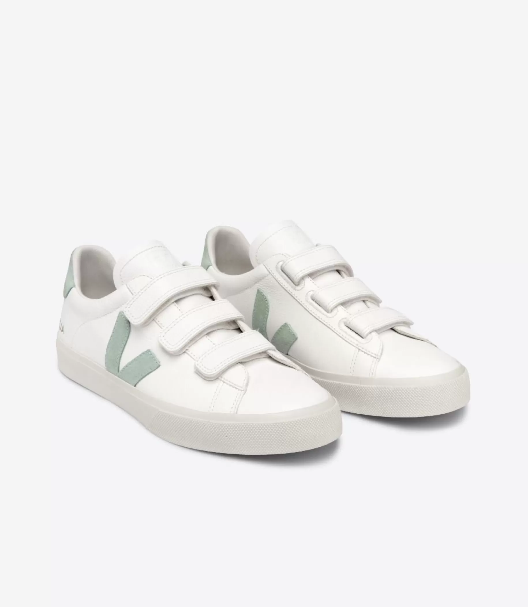 New VEJA Recife Chromefree Leather White Matcha