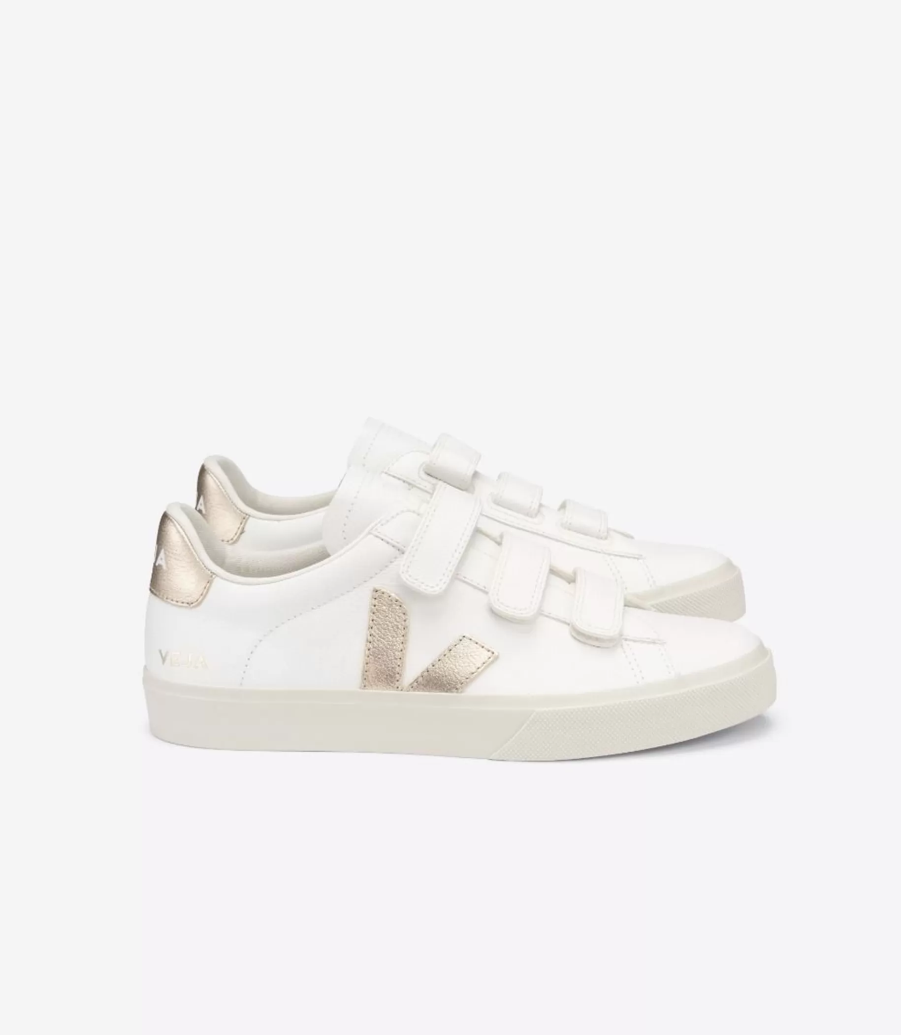 New VEJA Recife Chromefree Leather White Platine