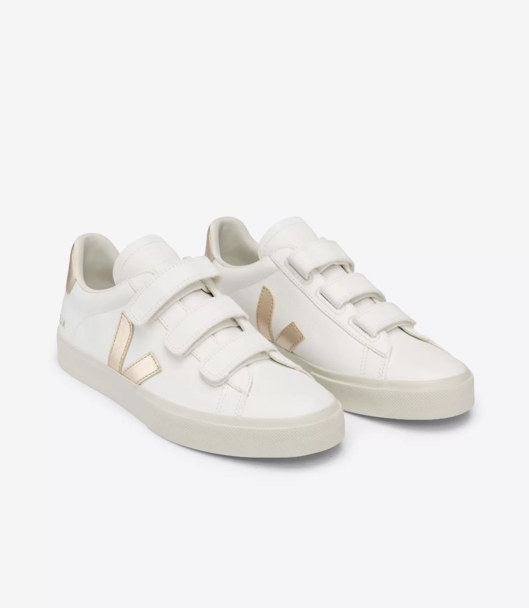 New VEJA Recife Chromefree Leather White Platine