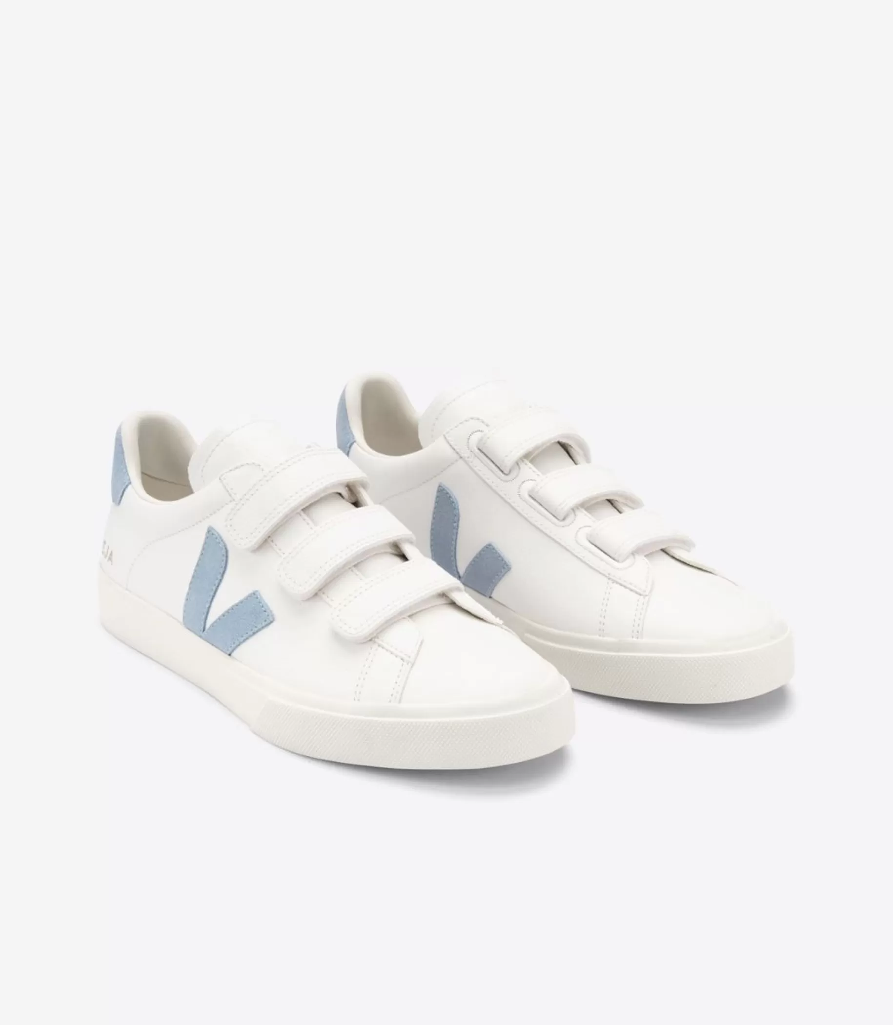 Cheap VEJA Recife Chromefree Leather White Steel