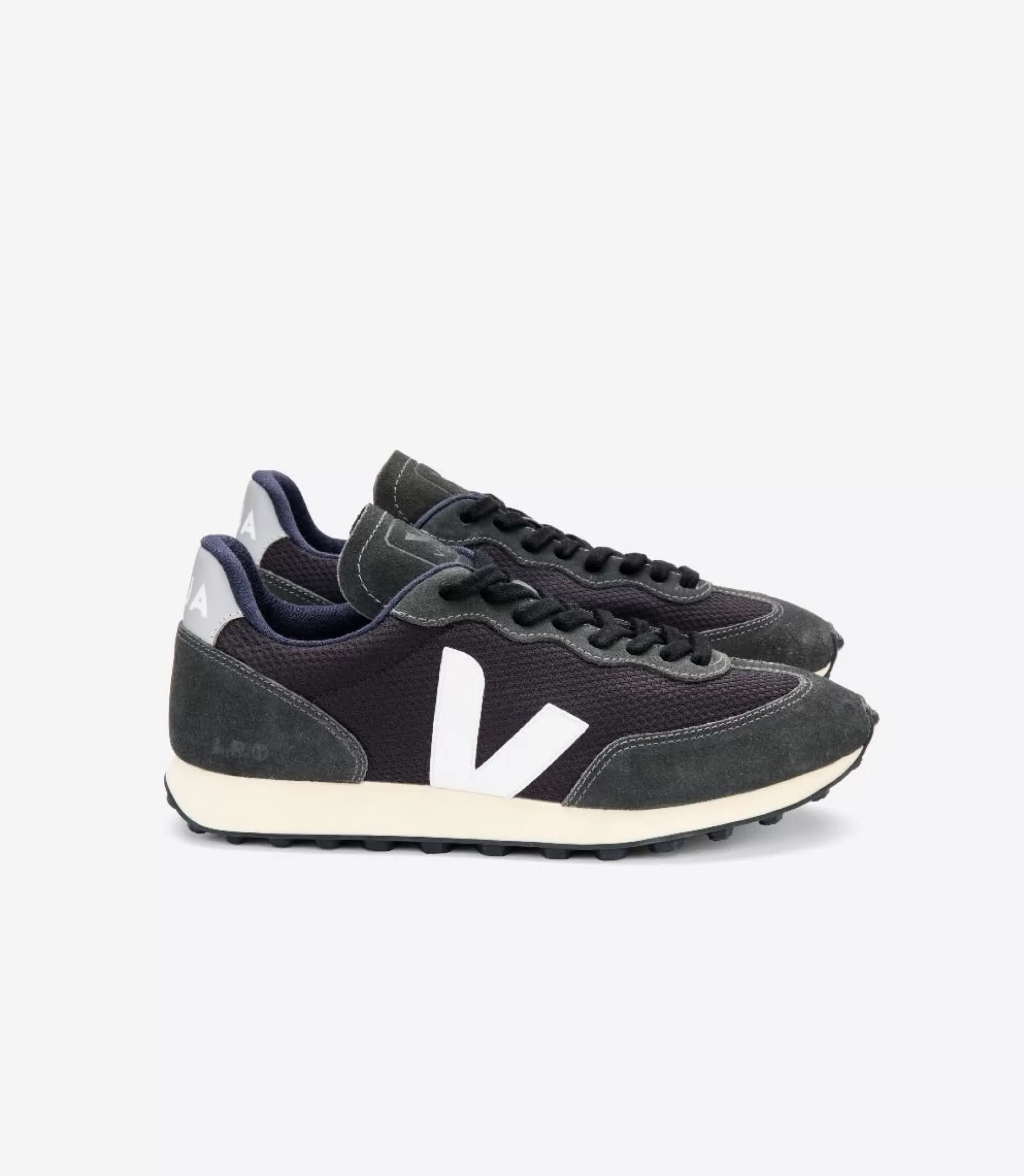 Outlet VEJA Rio Branco Alveomesh Black White Oxford Grey