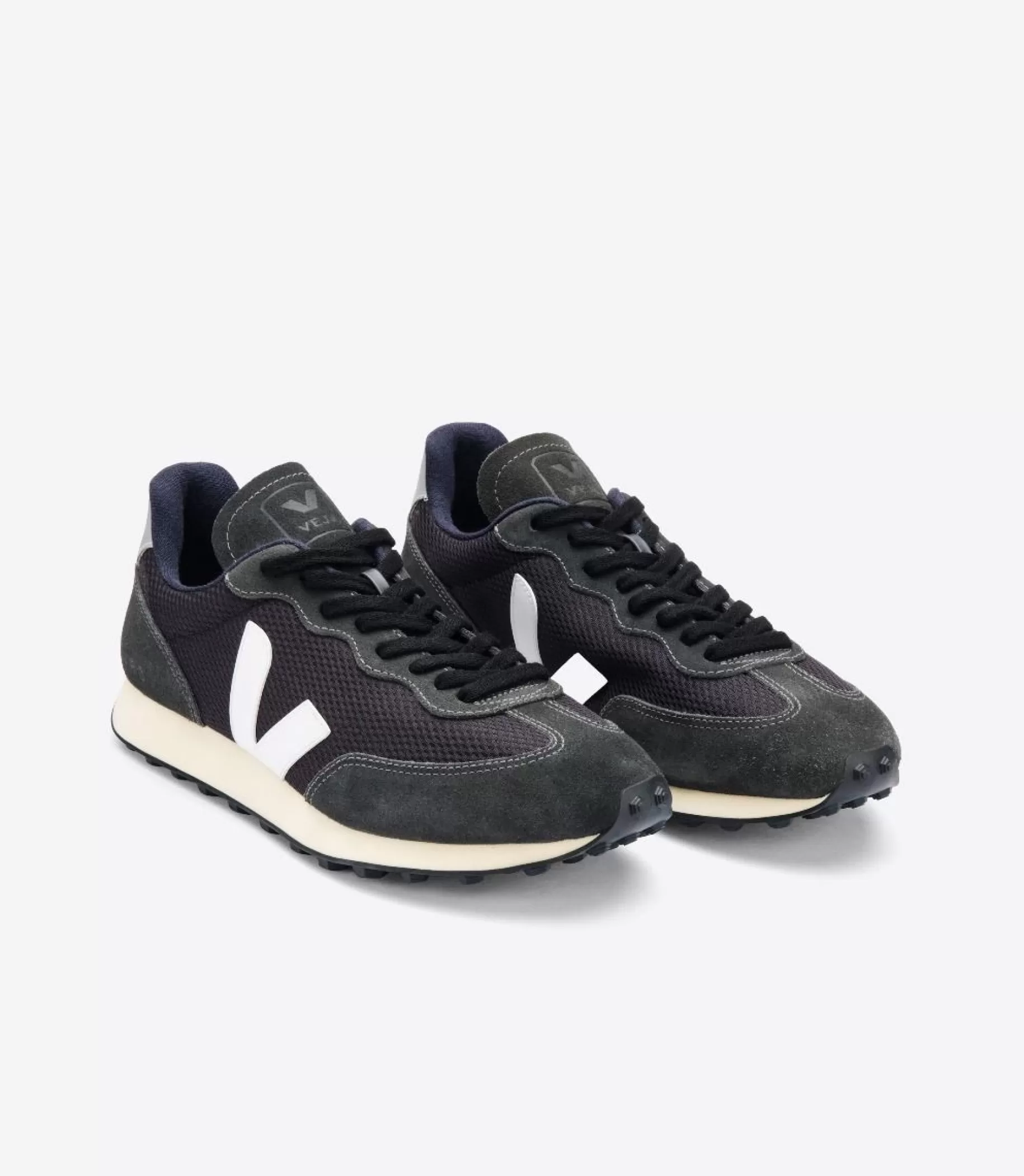 Outlet VEJA Rio Branco Alveomesh Black White Oxford Grey