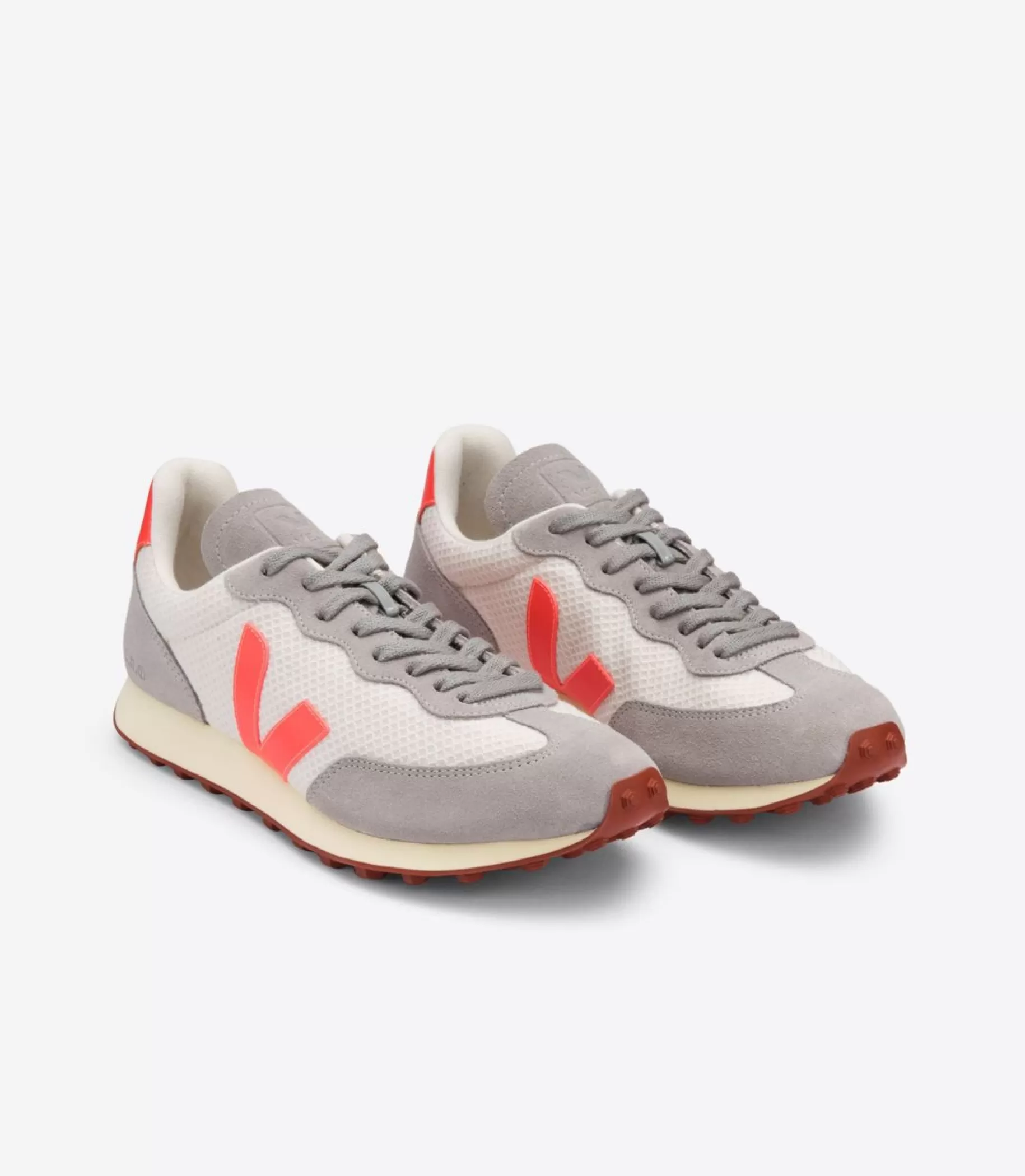 Outlet VEJA Rio Branco Hexamesh Gravel Orange Grey