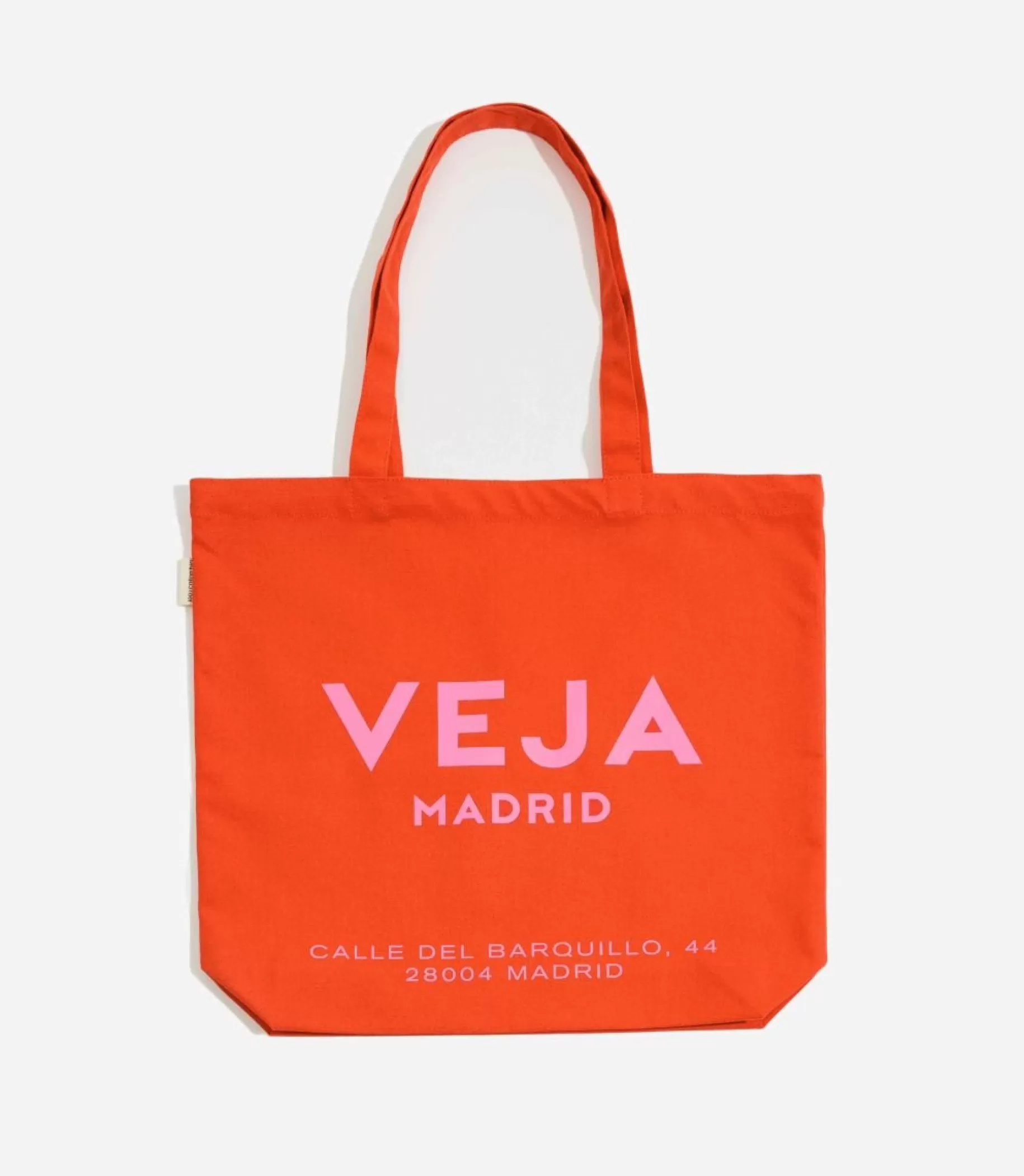 Store VEJA Tote Bag Cotton Rouge