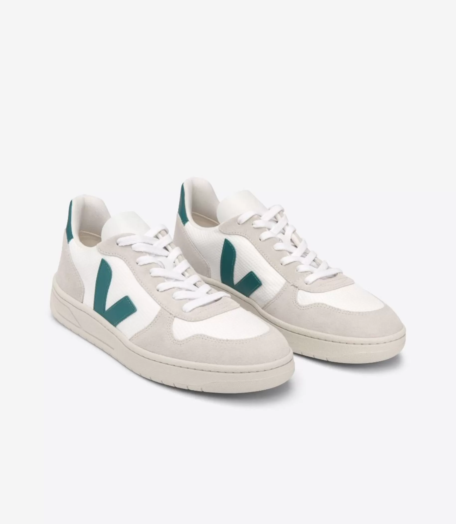 Cheap VEJA V-10 B-Mesh White Brittany