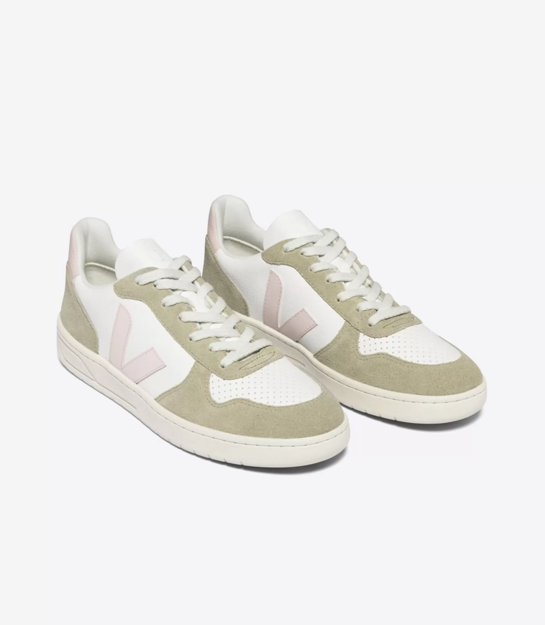Hot VEJA V-10 Chromefree Leather Extra White Petale Sahara