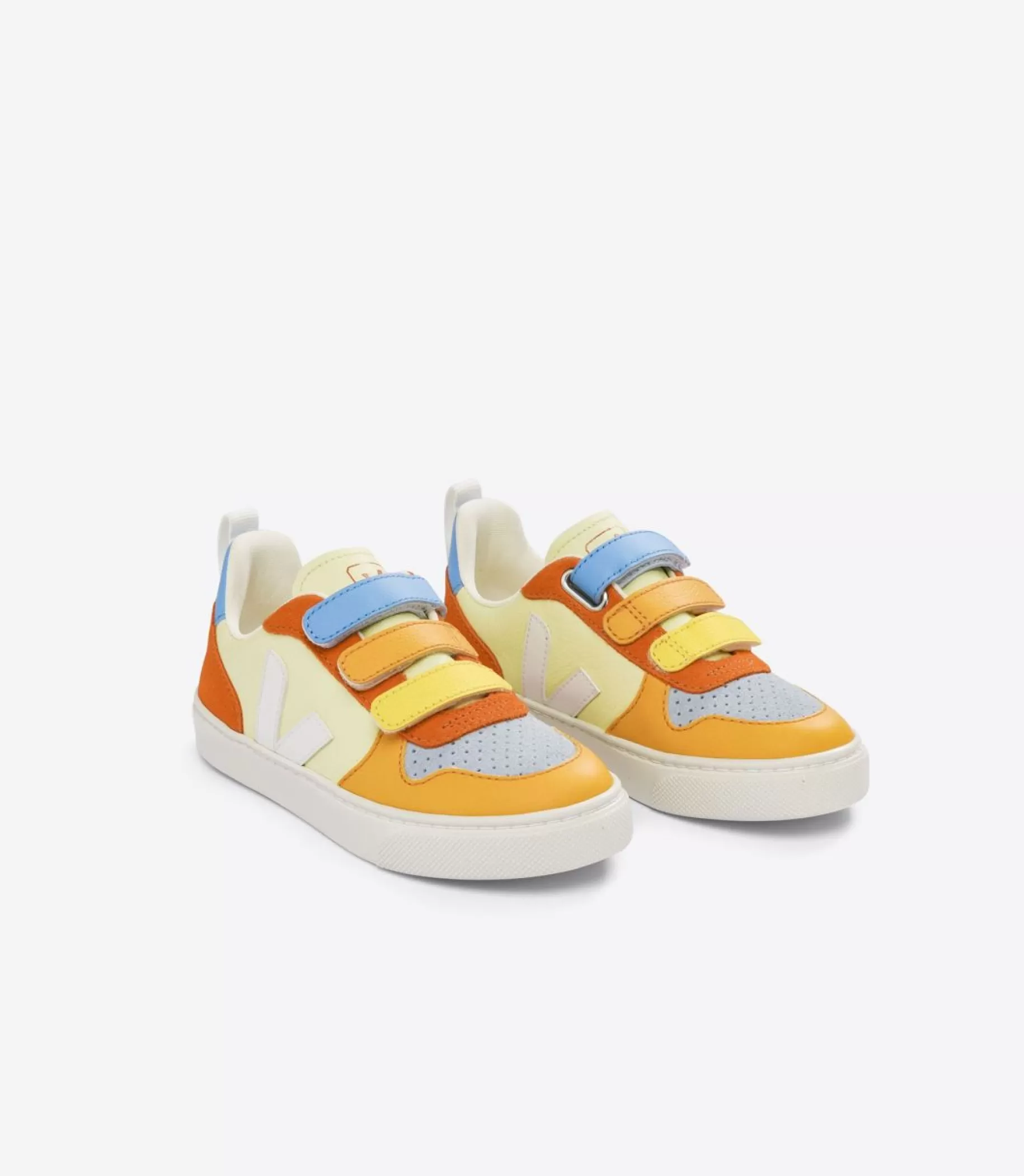 Shop VEJA V-10 Chromefree Leather Multico Sun