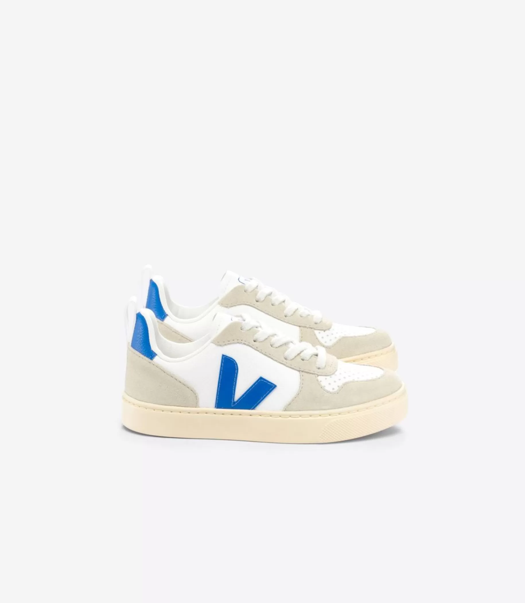 Online VEJA V-10 Chromefree Leather White Paros Almond