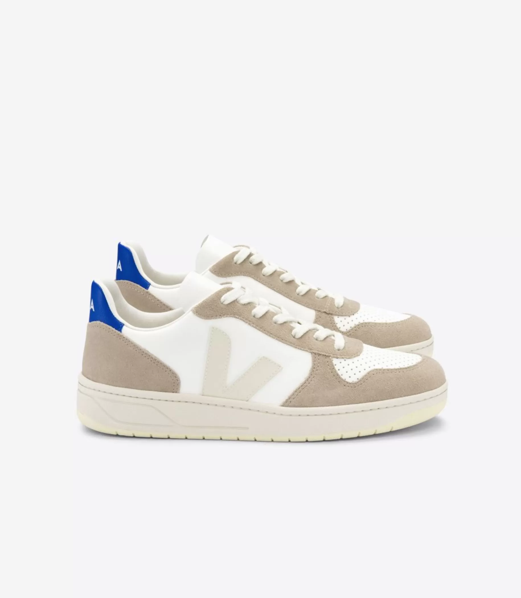 New VEJA V-10 Chromefree Leather White Sahara Paros