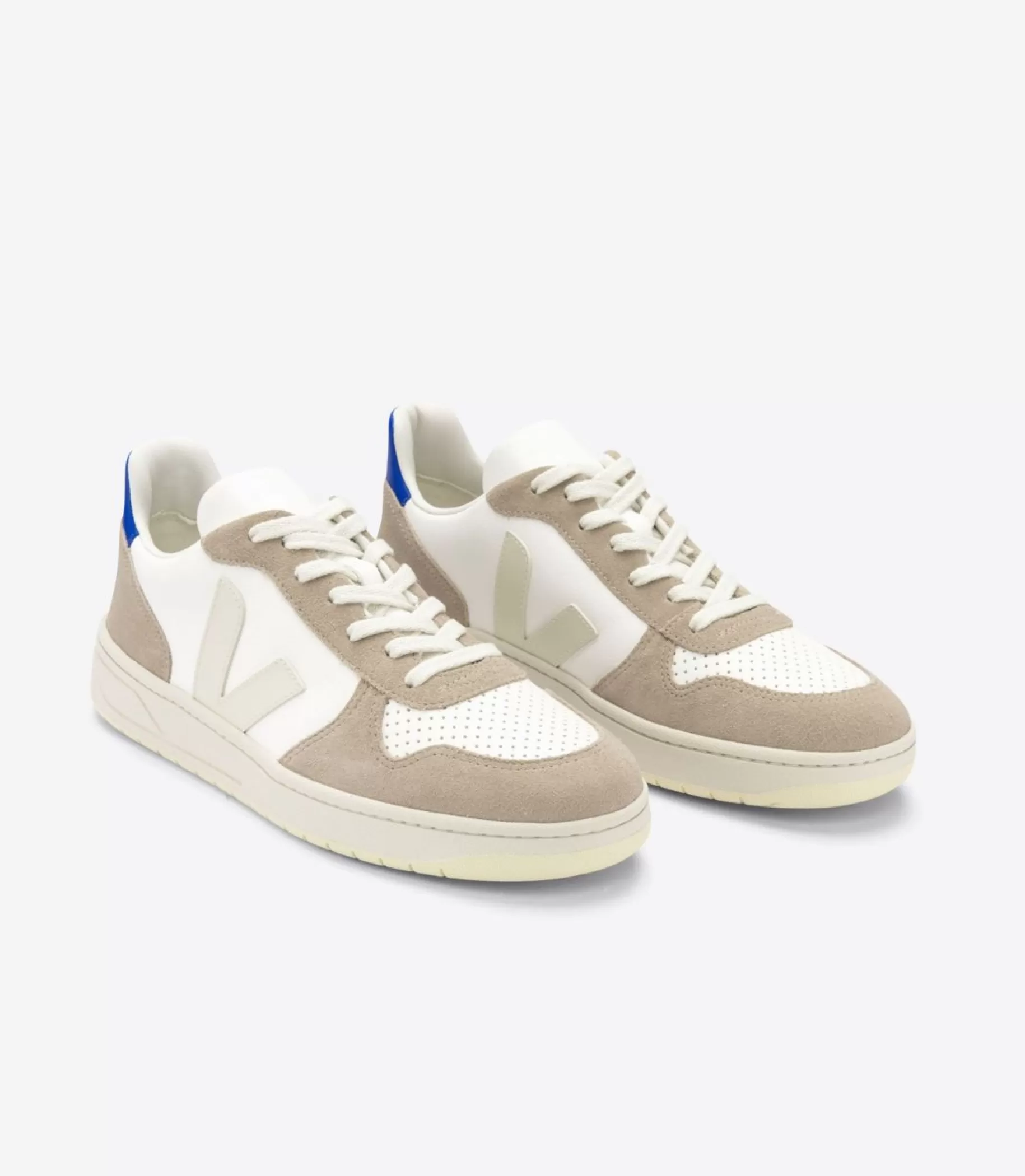 New VEJA V-10 Chromefree Leather White Sahara Paros