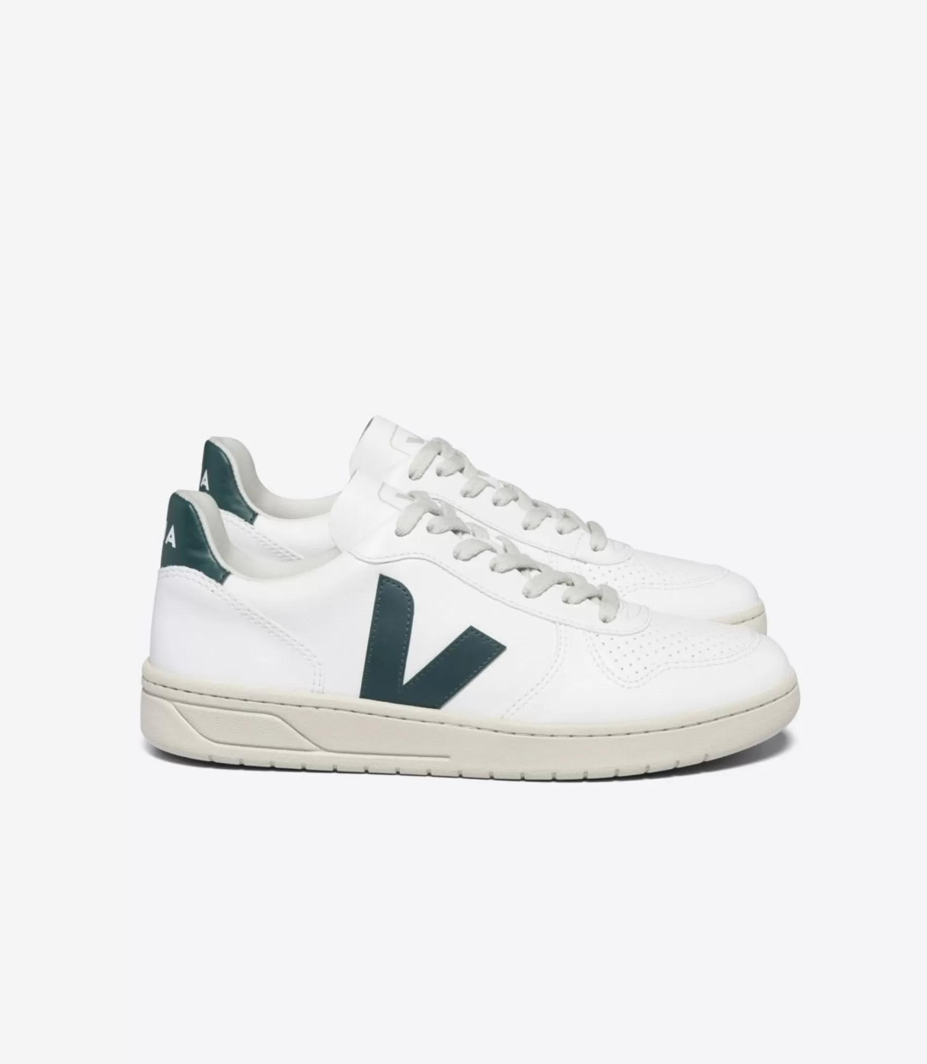 Discount VEJA V-10 Cwl White Brittany